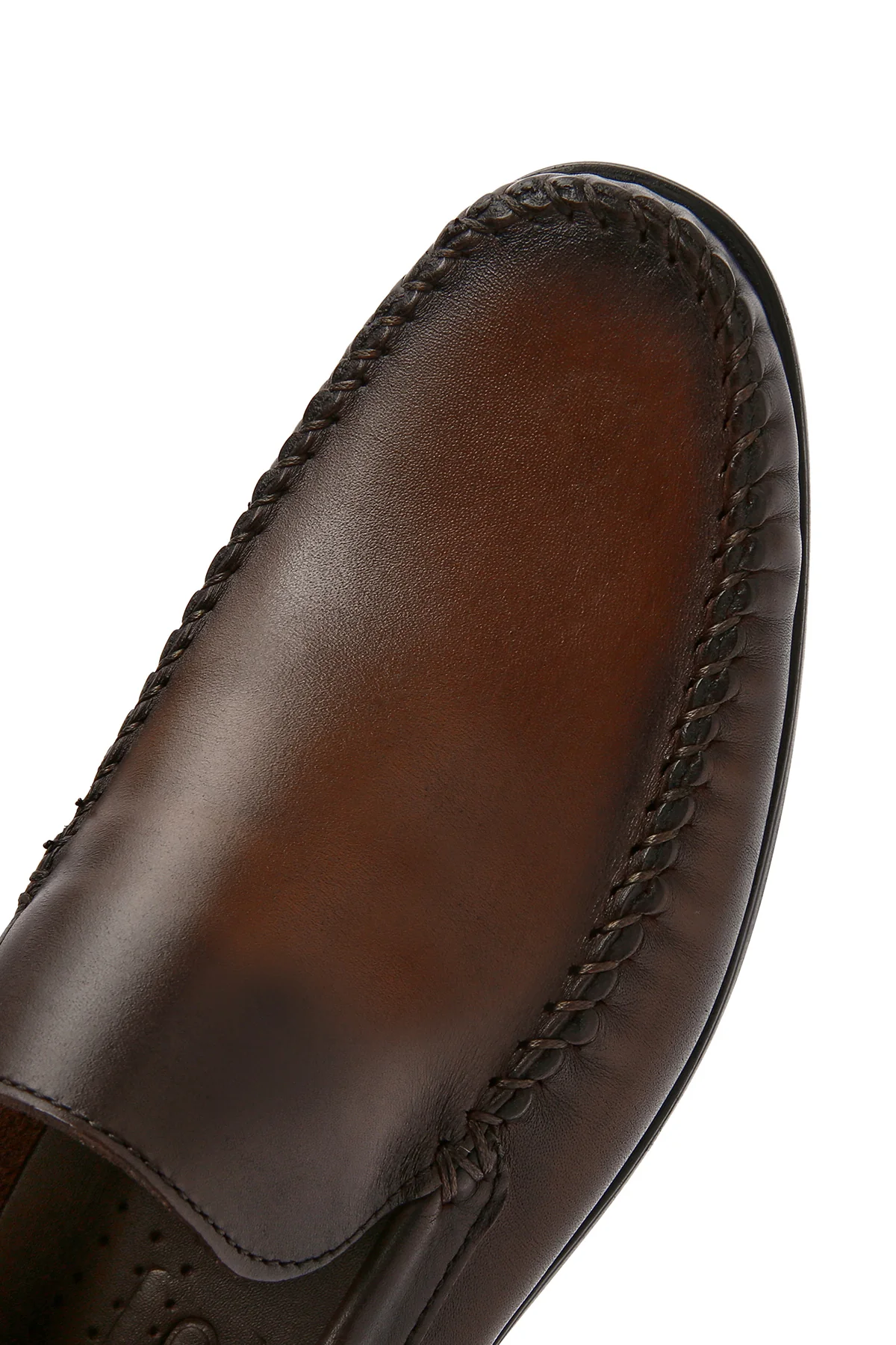 Erkek Kahverengi Deri Loafer - Image 9