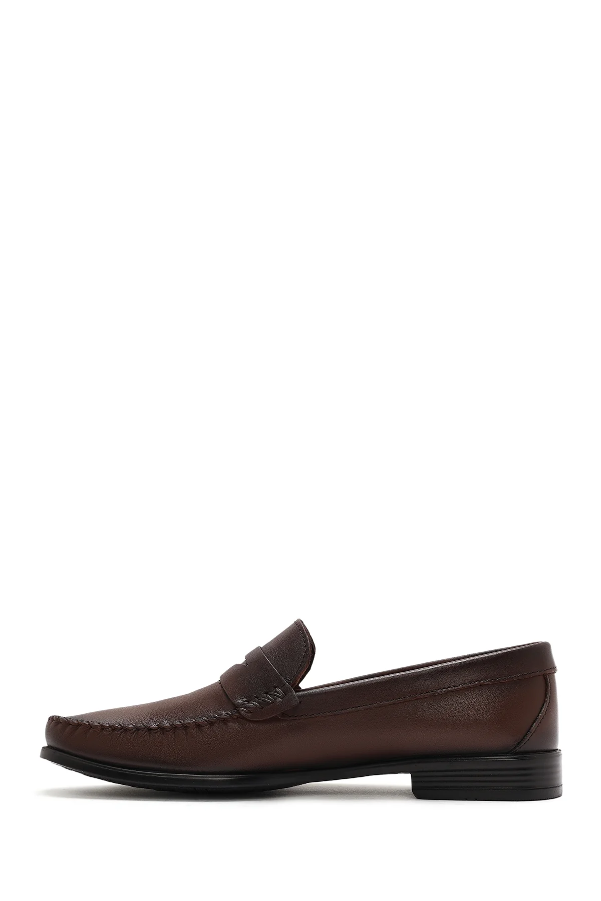 Erkek Kahverengi Deri Loafer - Image 3