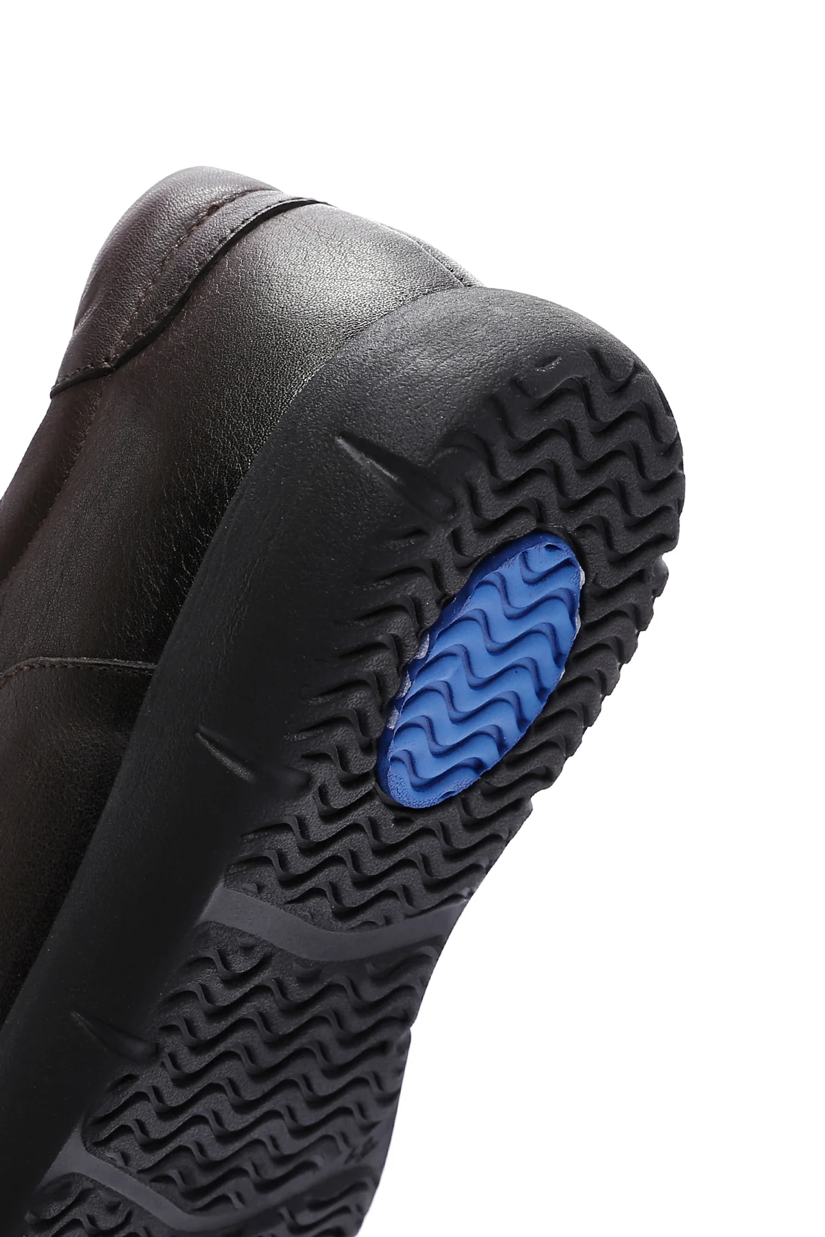 Erkek Kahverengi Deri Sneaker - Image 8