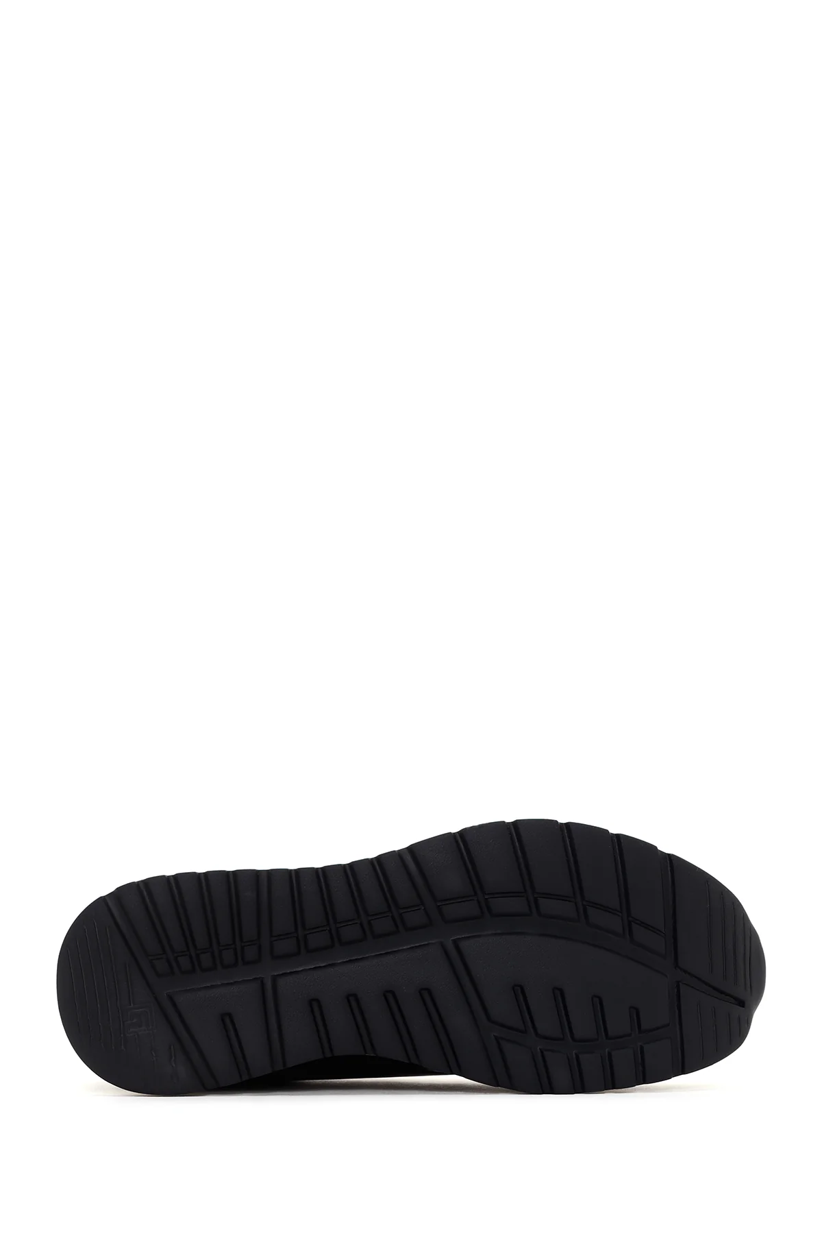 Erkek Kahverengi Kalın Tabanlı Deri Sneaker - Image 4