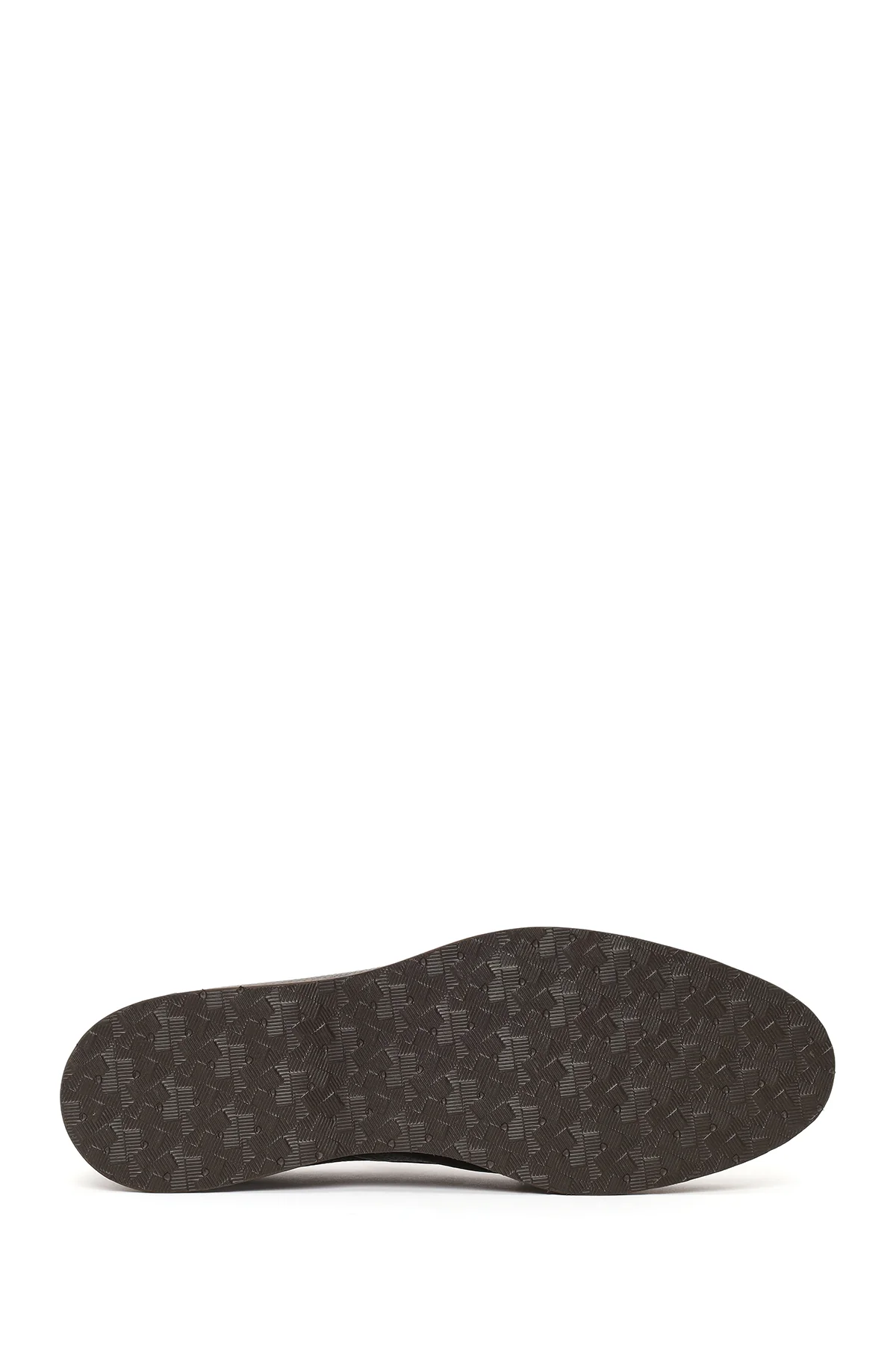 Erkek Kahverengi Kalın Tabanlı Püsküllü Deri Loafer - Image 5