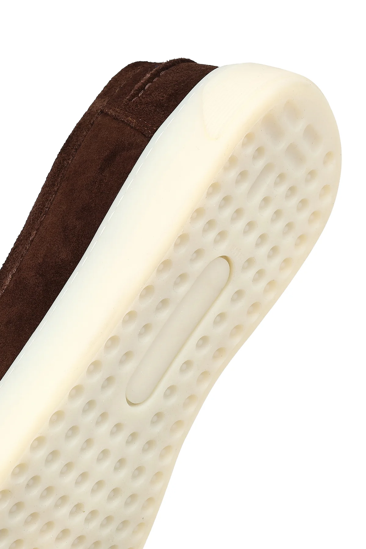 Erkek Kahverengi Kalın Tabanlı Süet Deri Loafer - Image 8