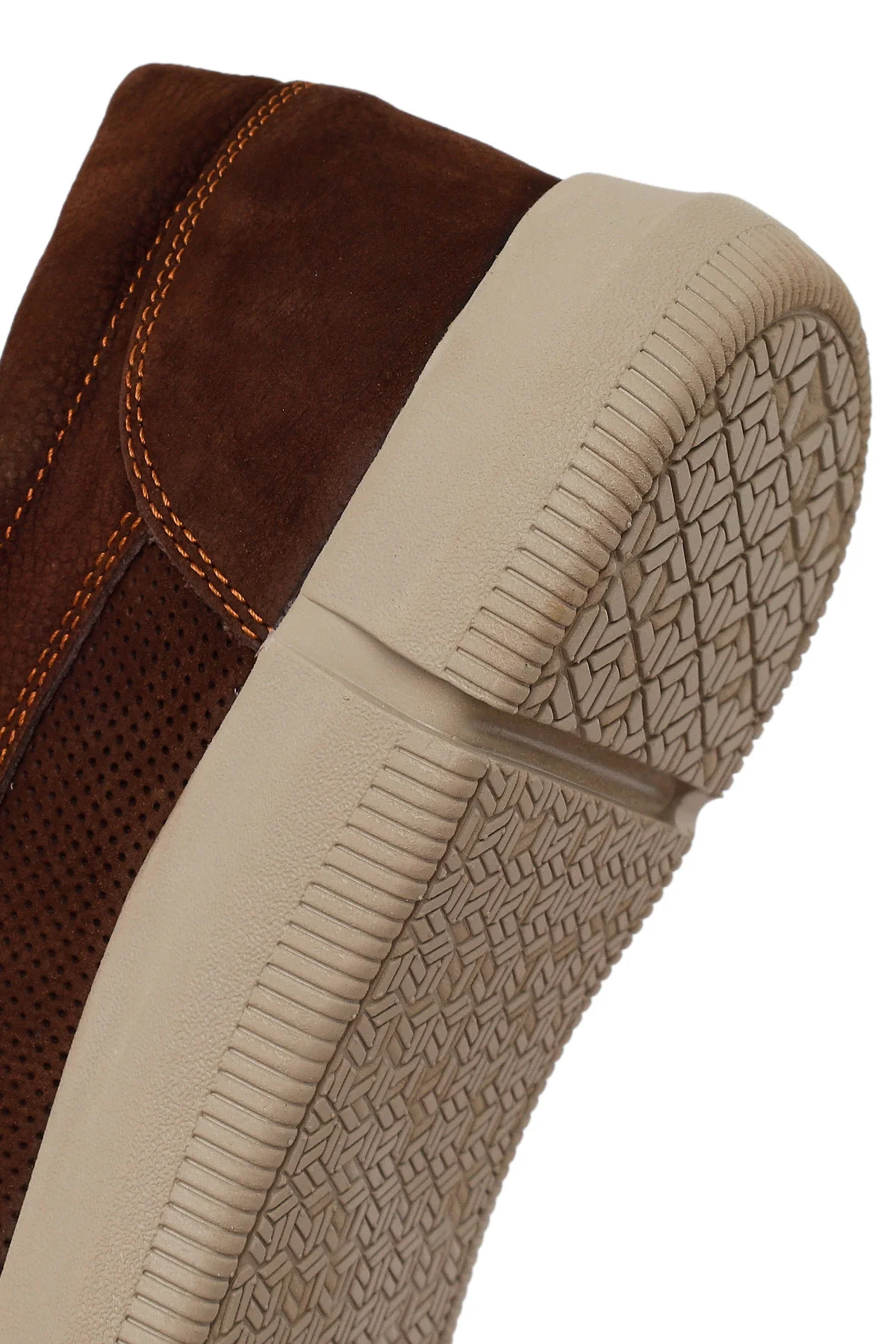 Erkek Kahverengi Nubuk Deri Casual Loafer - Image 8