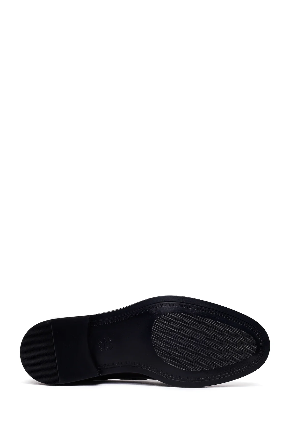 Erkek Kahverengi Püsküllü Deri Klasik Loafer - Image 5