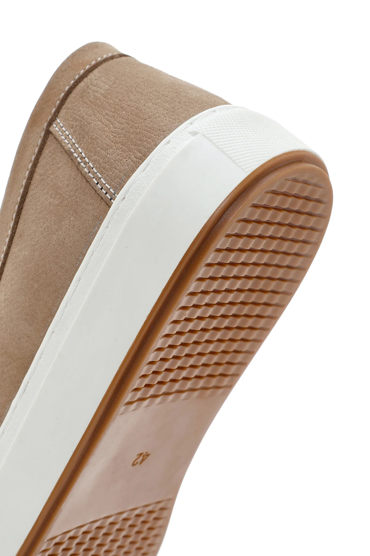 Erkek Kum Nubuk Deri Casual Loafer - Image 8