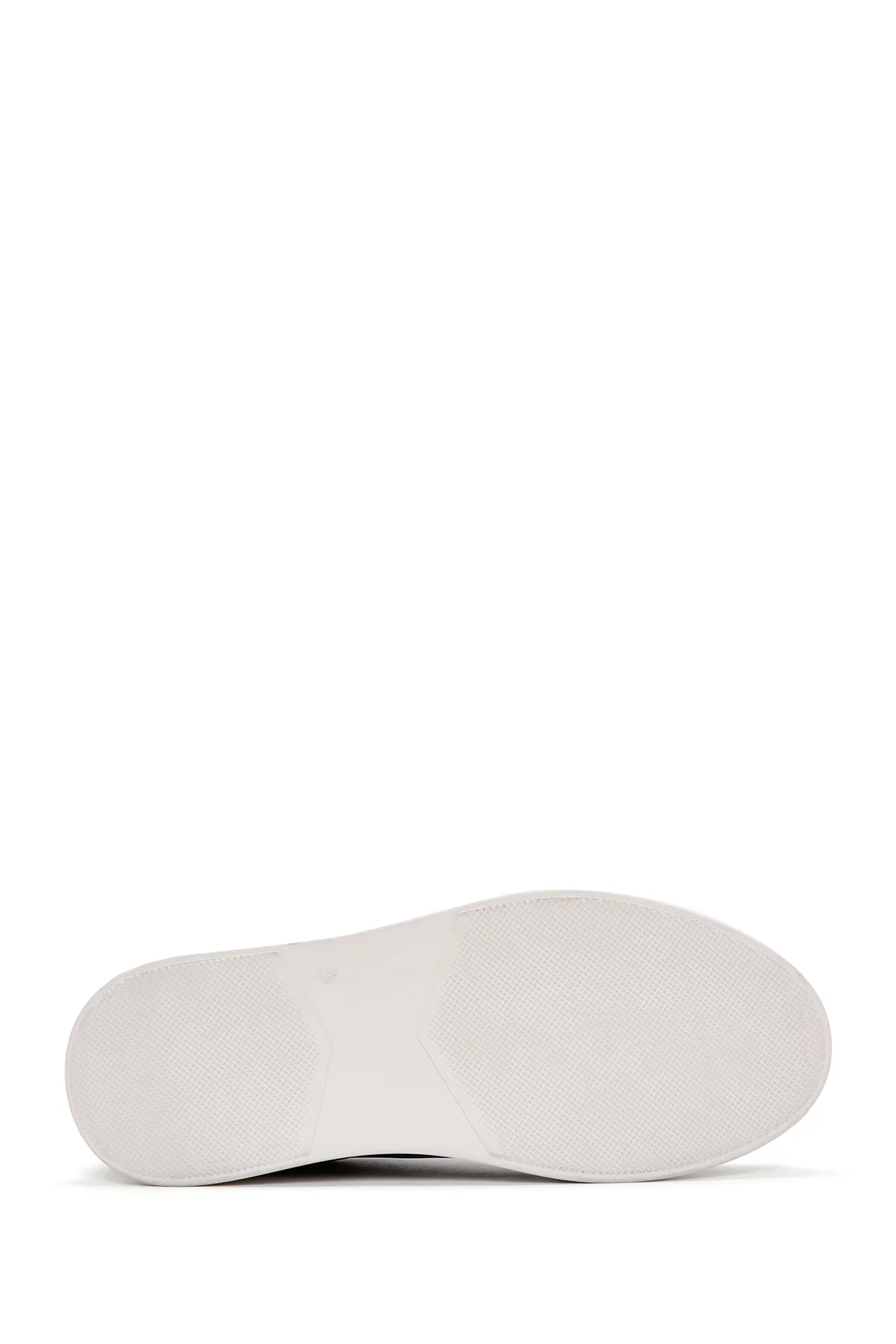 Erkek Lacivert Bağcıklı Deri Sneaker - Image 4