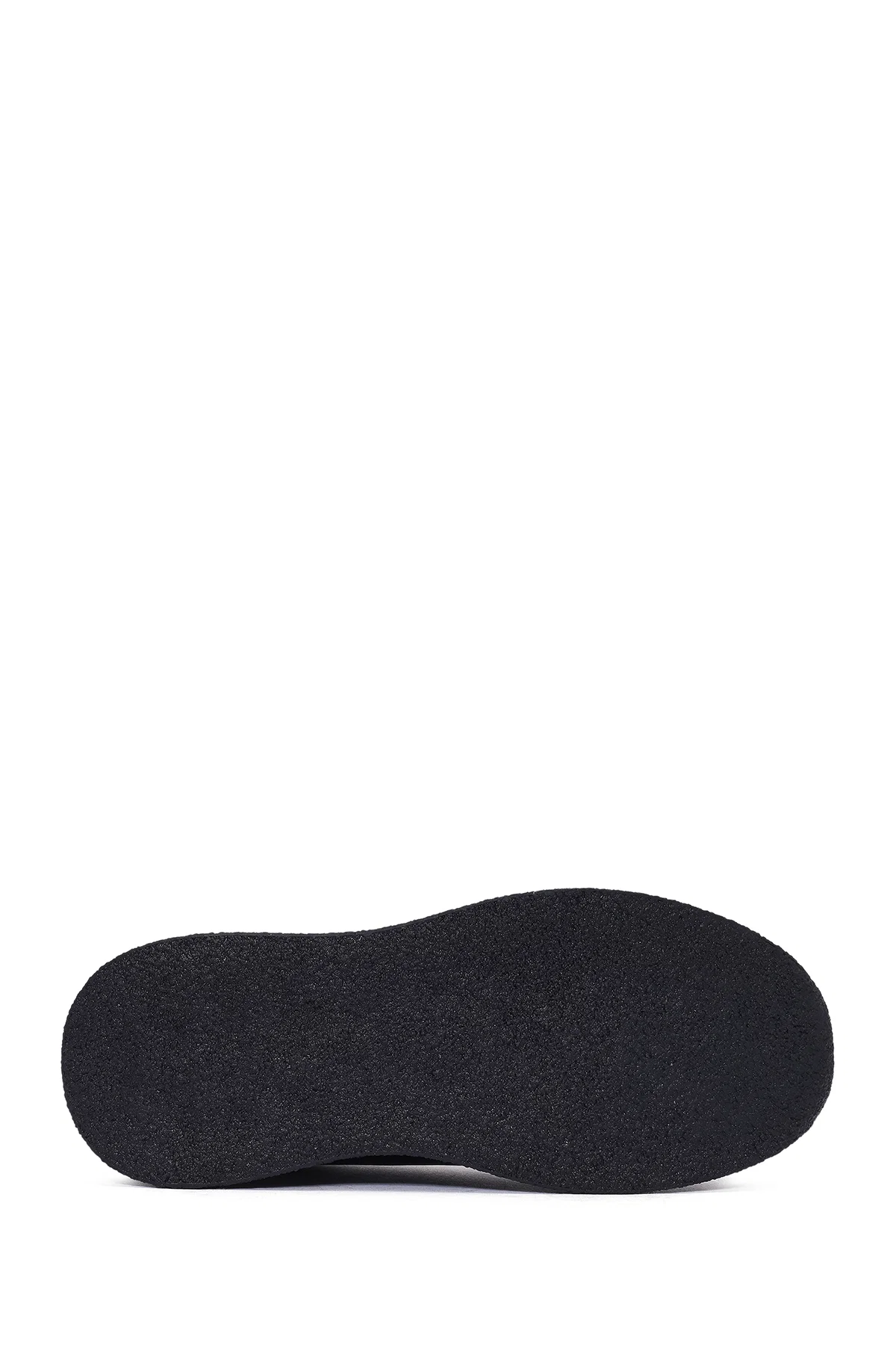 Erkek Lacivert Bağcıklı Deri Sneaker - Image 4