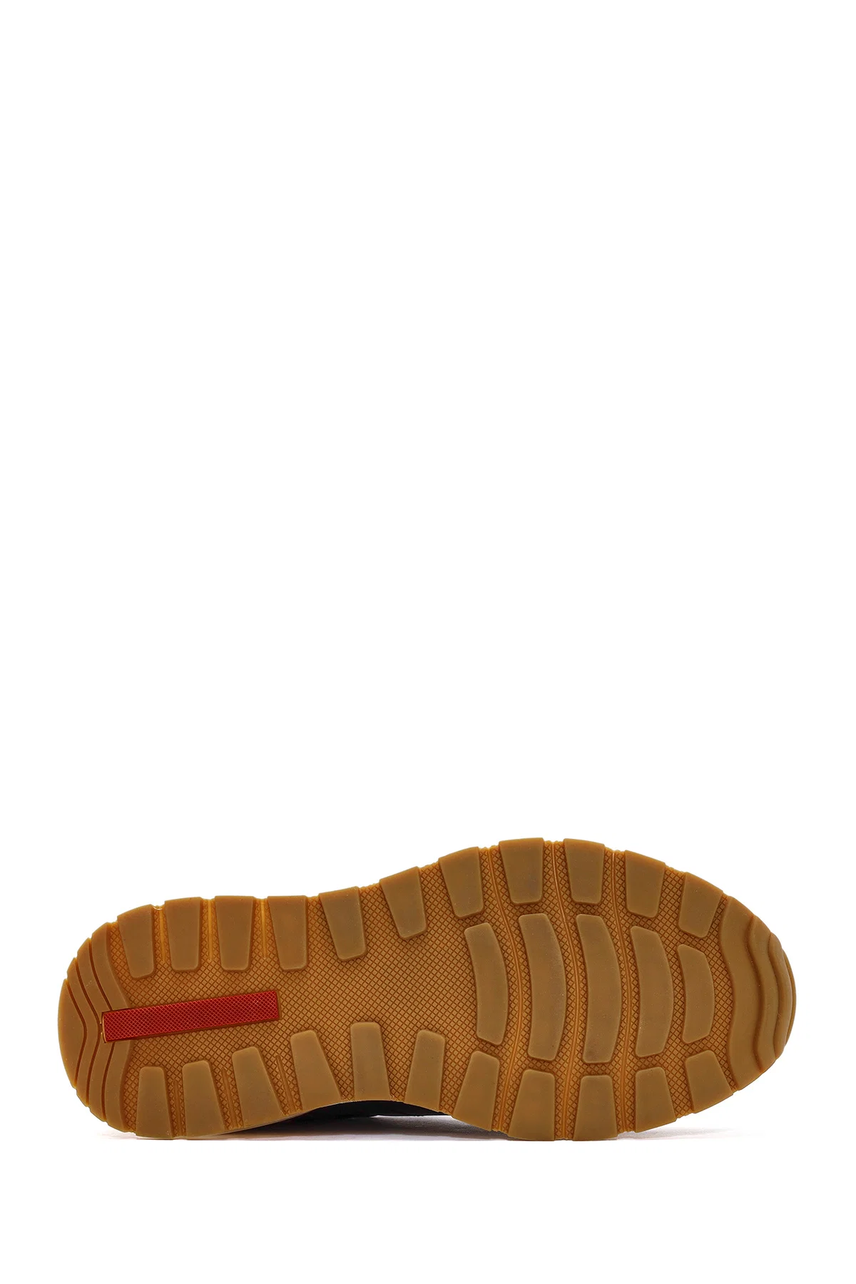 Erkek Lacivert Bağcıklı Deri Sneaker - Image 4