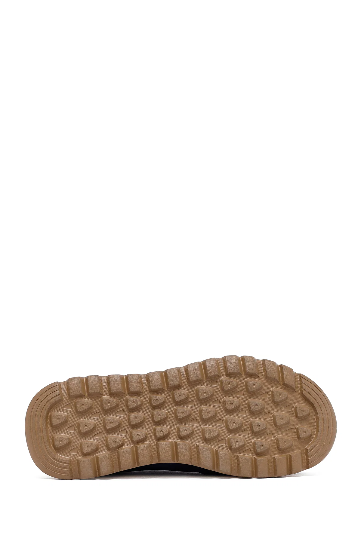 Erkek Lacivert Bağcıklı Deri Sneaker - Image 4
