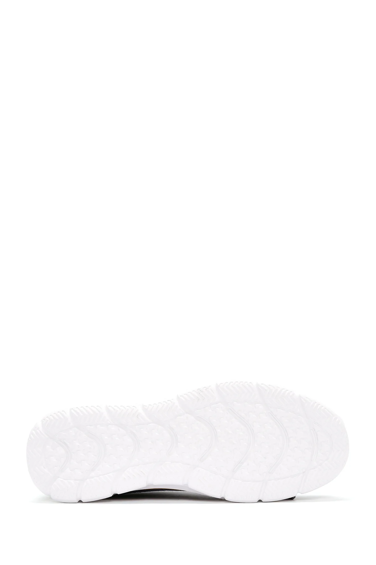 Erkek Lacivert Bağcıklı Kalın Tabanlı Kumaş Sneaker - Image 4
