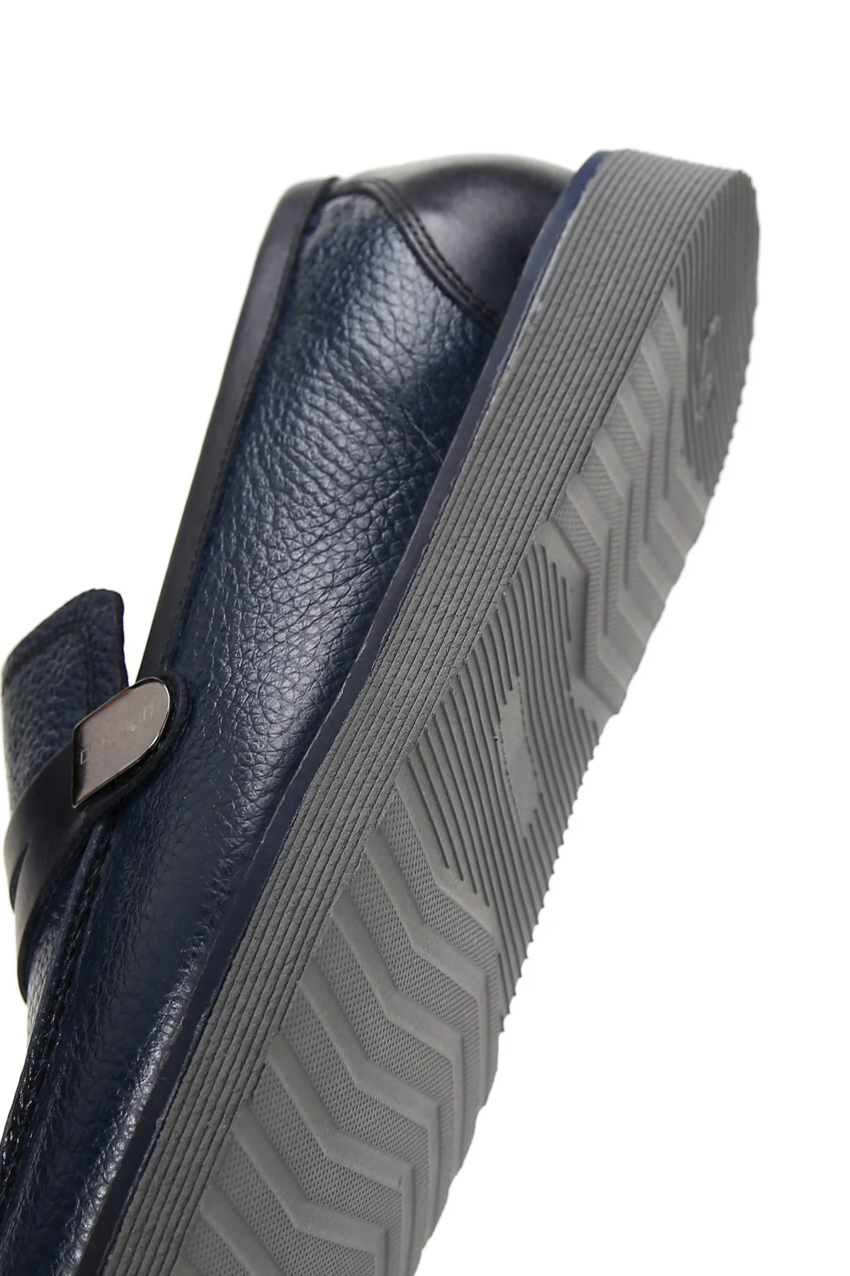 Erkek Lacivert Deri Casual Loafer - Image 7
