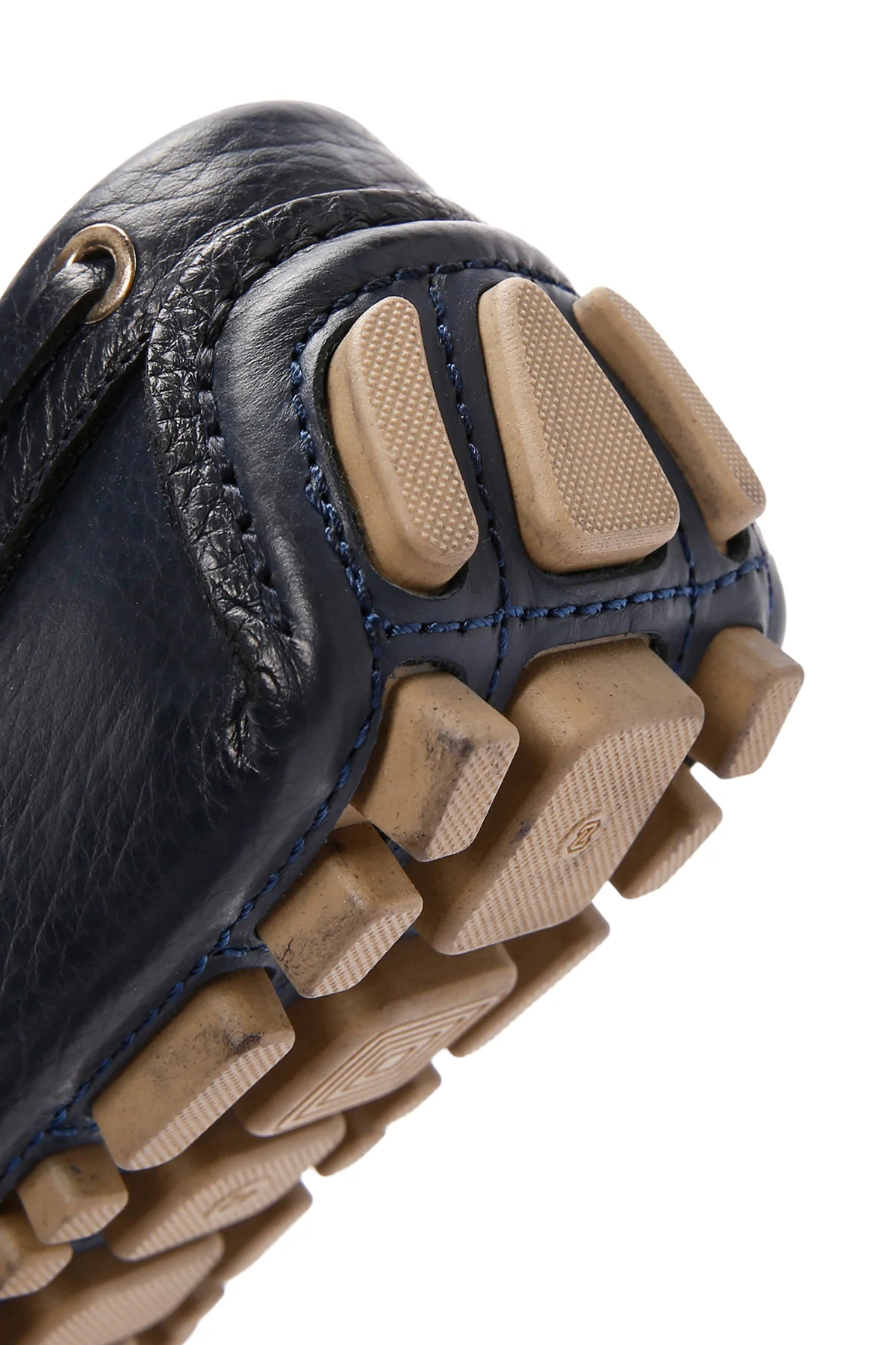 Erkek Lacivert Deri Comfort Loafer - Image 10
