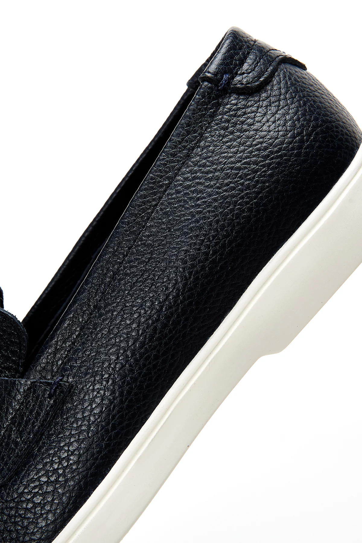 Erkek Lacivert Deri Loafer - Image 7