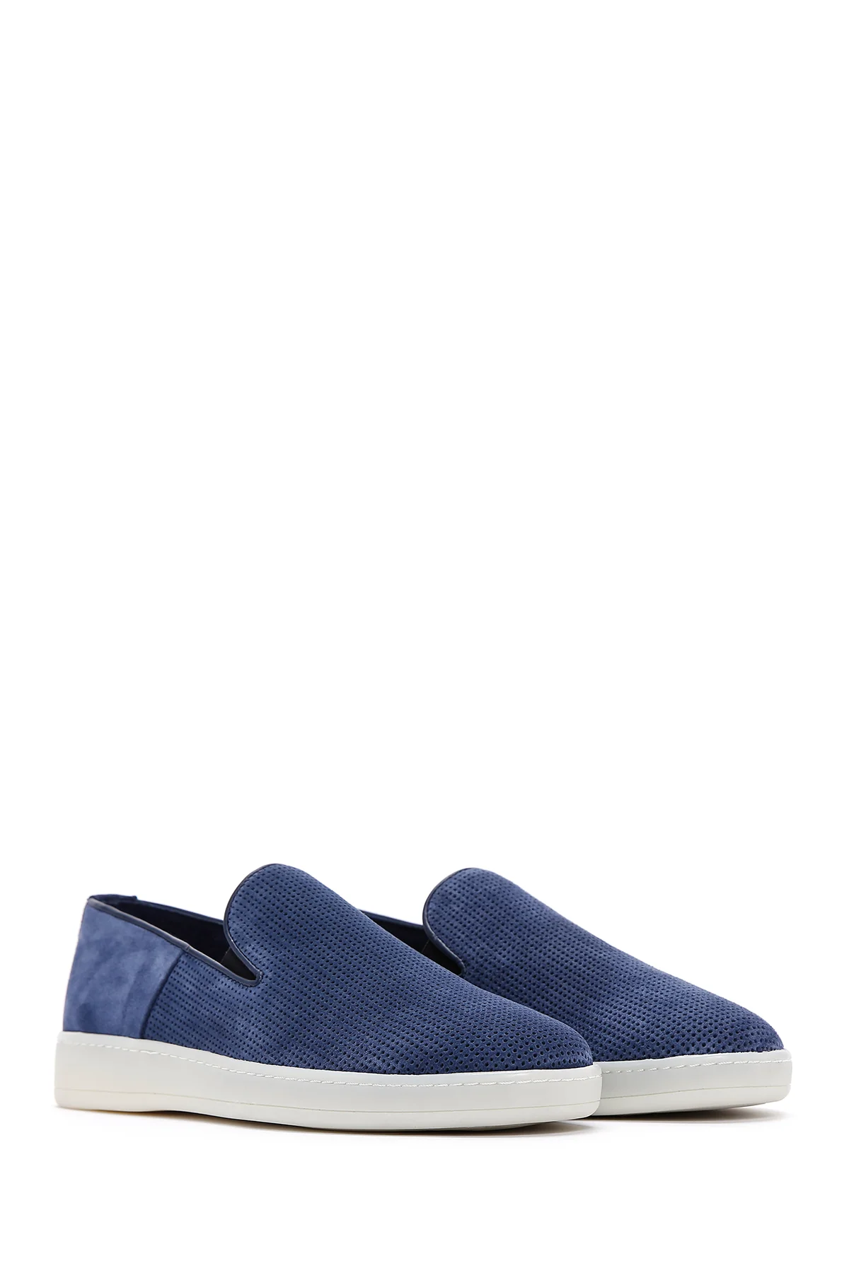 Erkek Lacivert Deri Loafer - Image 3