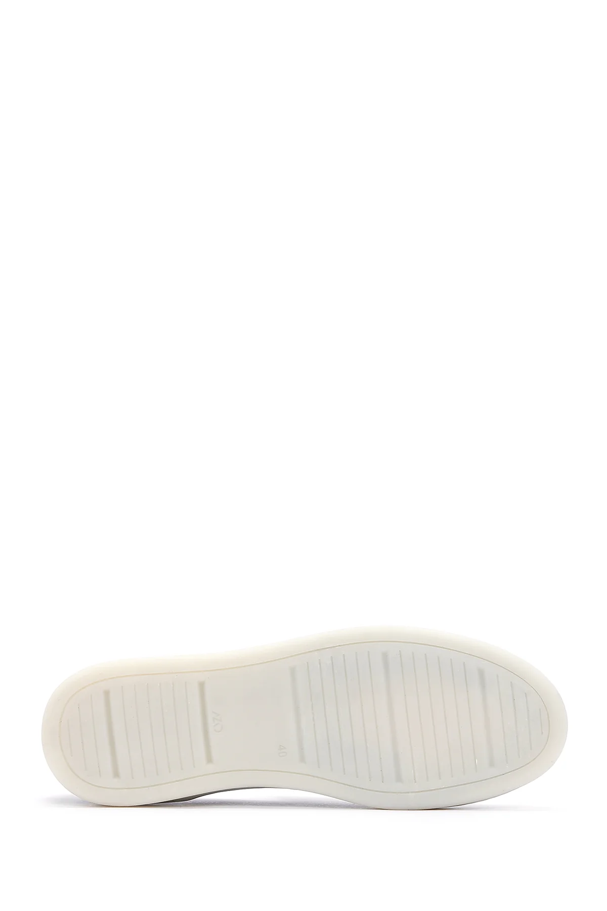 Erkek Lacivert Deri Loafer - Image 4