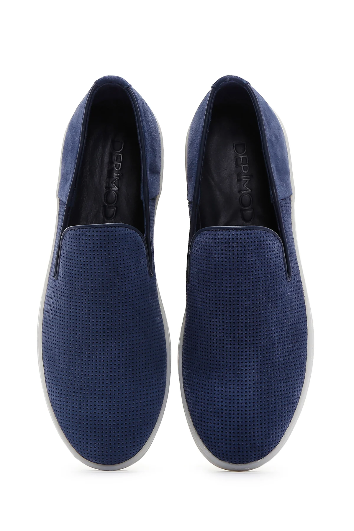 Erkek Lacivert Deri Loafer - Image 6