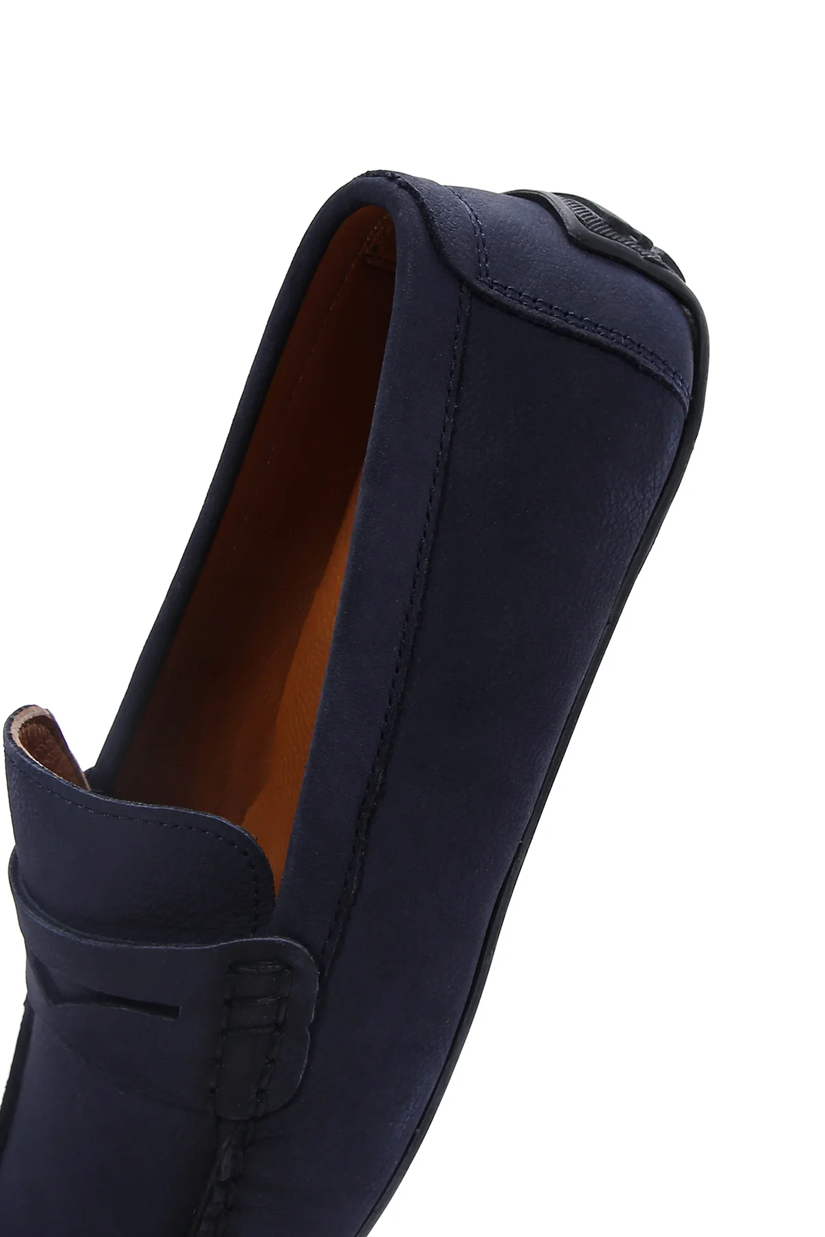 Erkek Lacivert Deri Loafer - Image 7