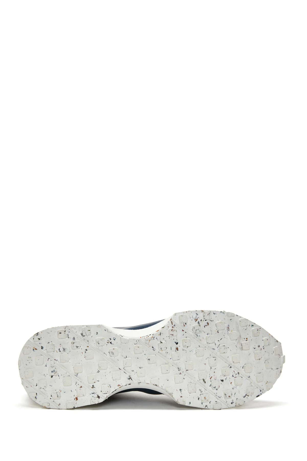 Erkek Lacivert Deri Sneaker - Image 4