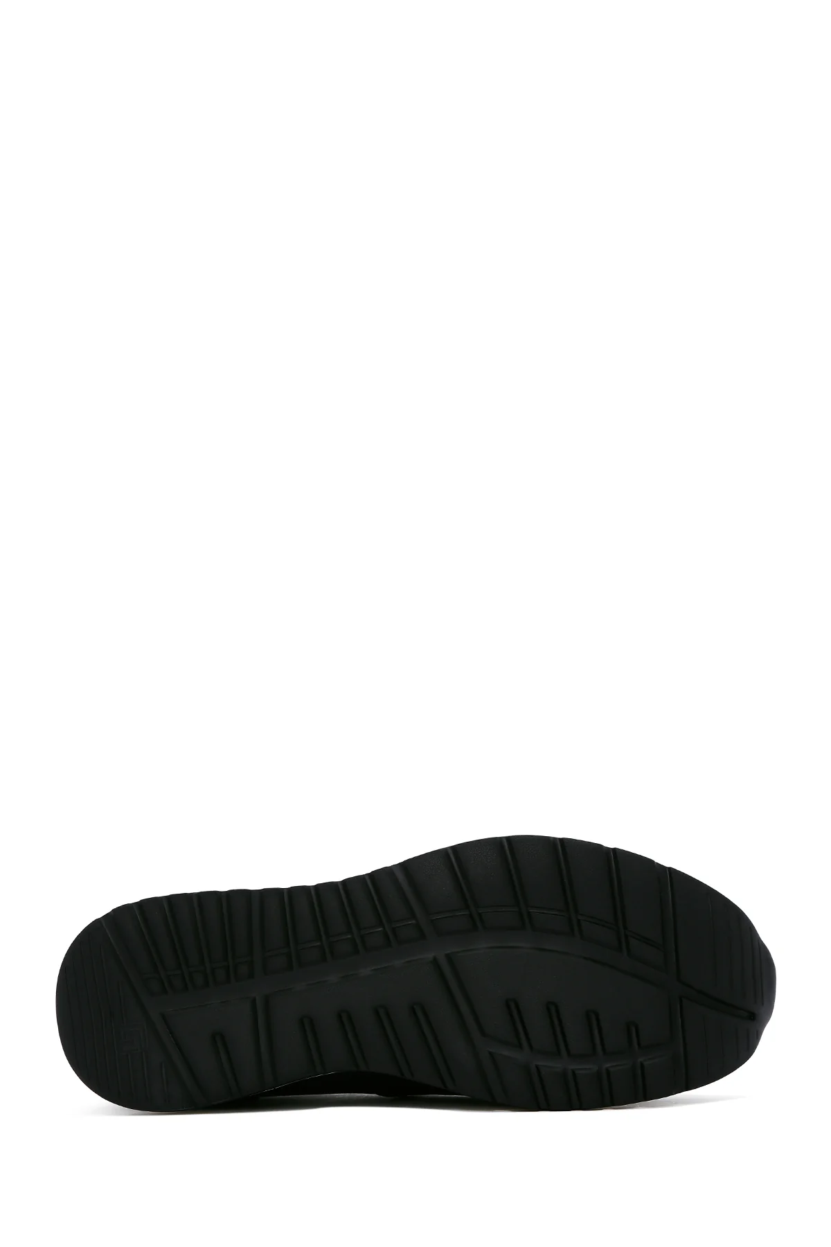 Erkek Lacivert Deri Sneaker - Image 4