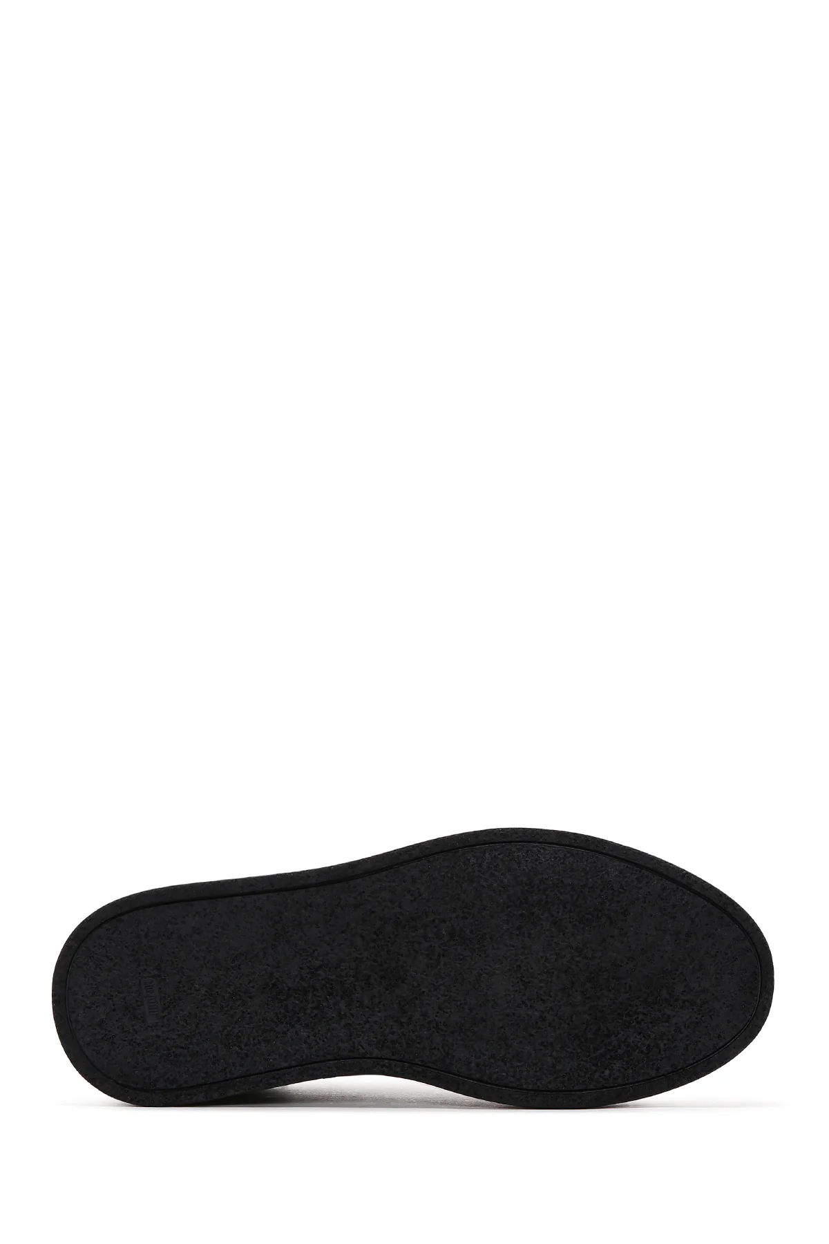 Erkek Lacivert Deri Sneaker - Image 3
