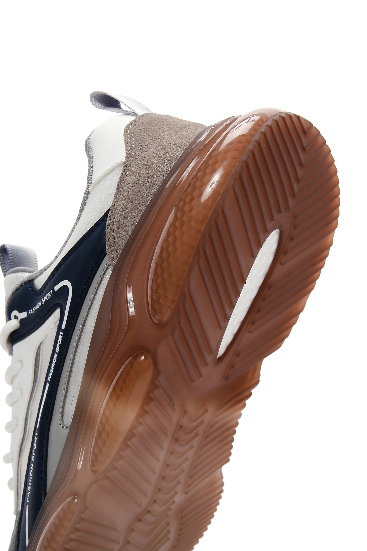Erkek Lacivert Kalın Tabanlı Sneaker - Image 8