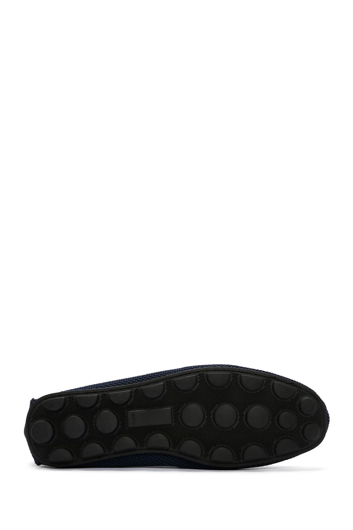 Erkek Lacivert Kumaş Loafer - Image 4