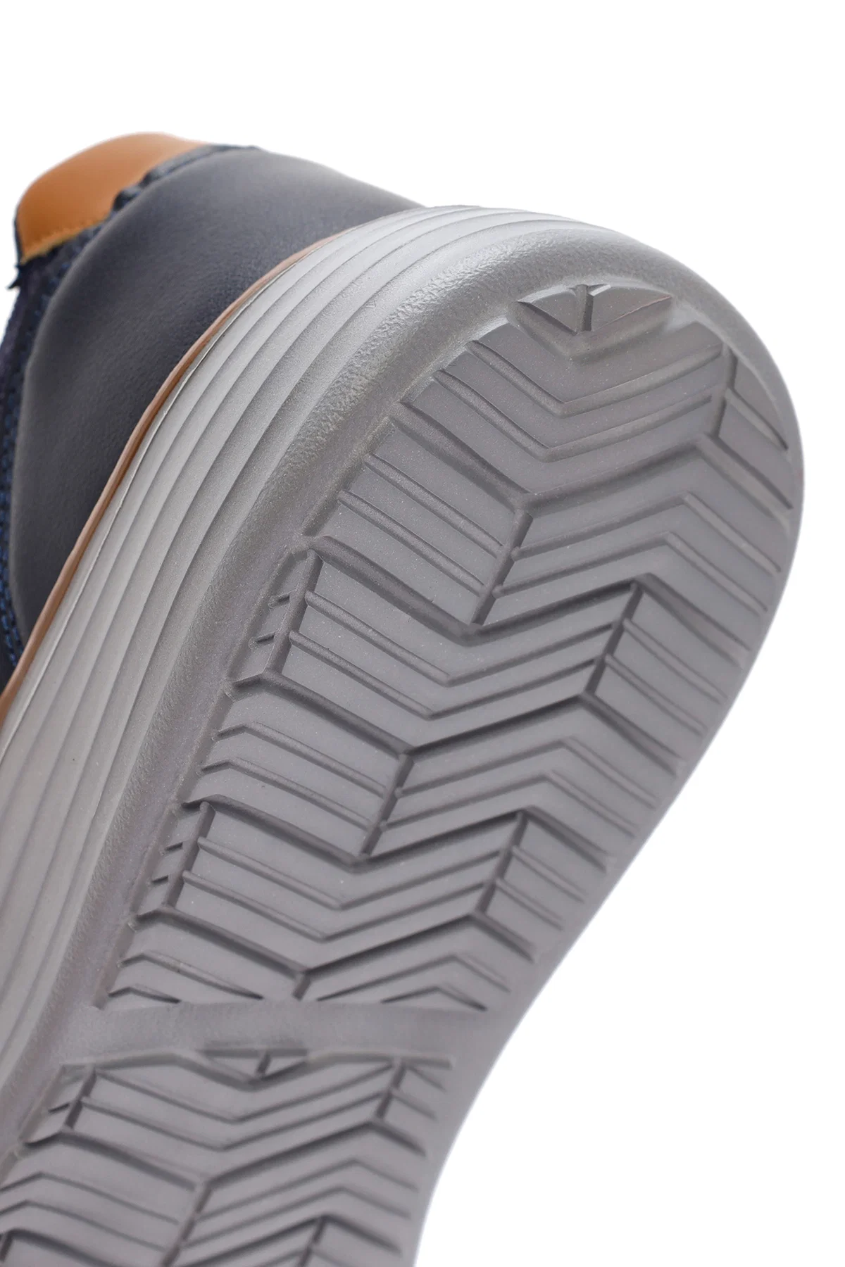 Erkek Lacivert Kumaş Sneaker - Image 8