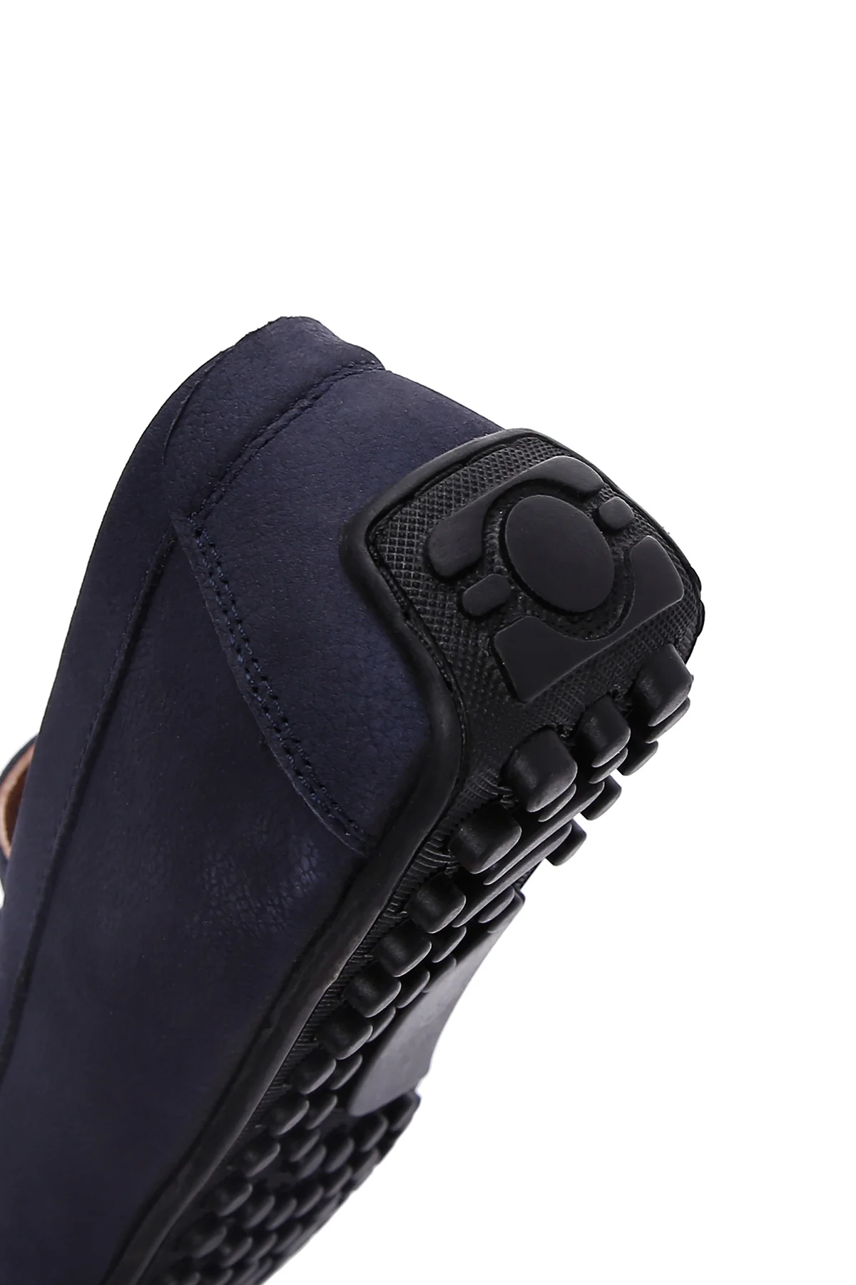 Erkek Lacivert Nubuk Deri Casual Loafer - Image 8