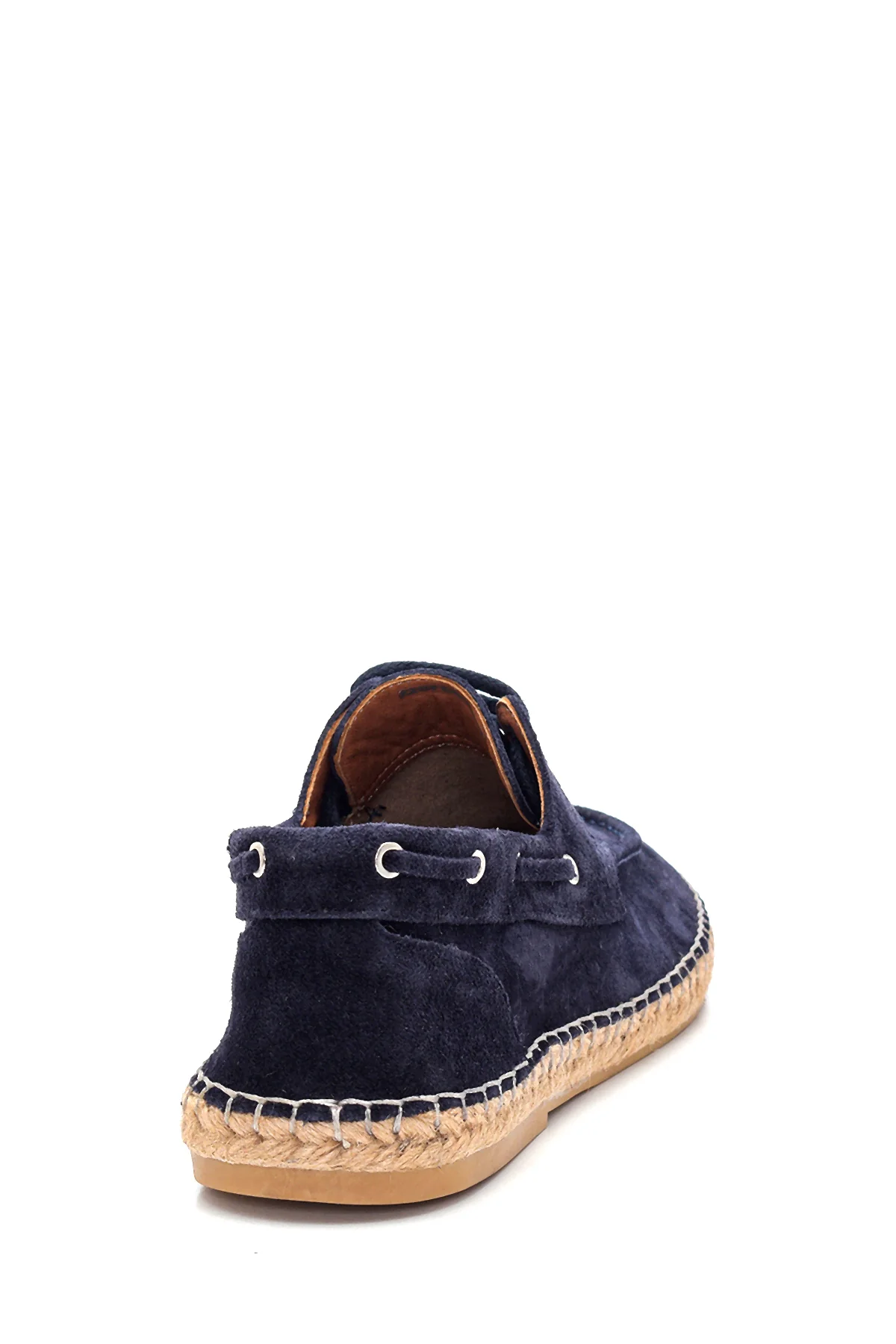 Erkek Lacivert Süet Deri Espadril - Image 7