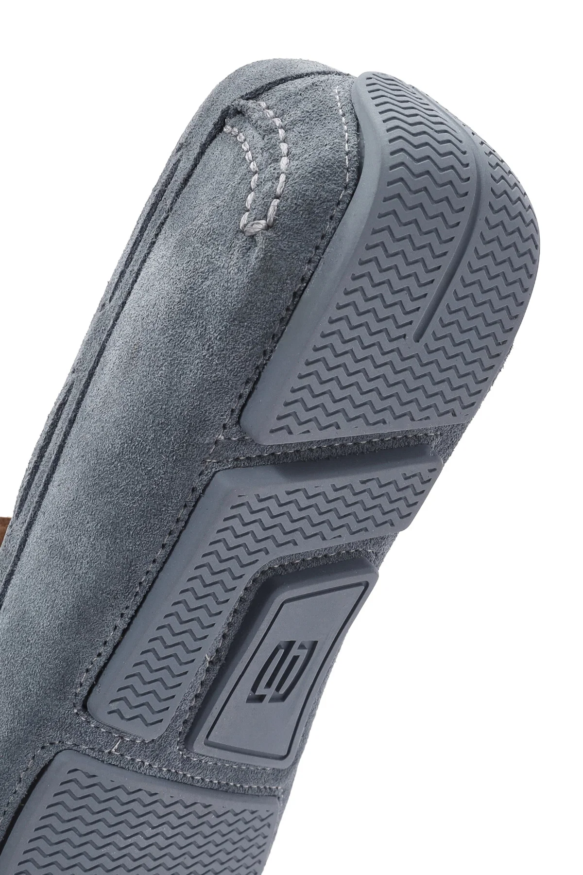 Erkek Lacivert Süet Deri Loafer - Image 8