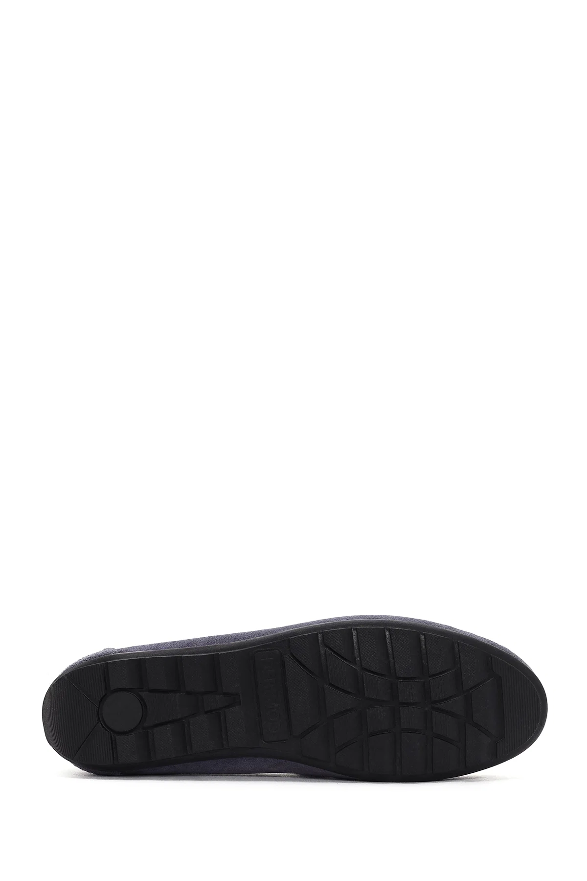 Erkek Mavi Püsküllü Süet Deri Loafer - Image 4