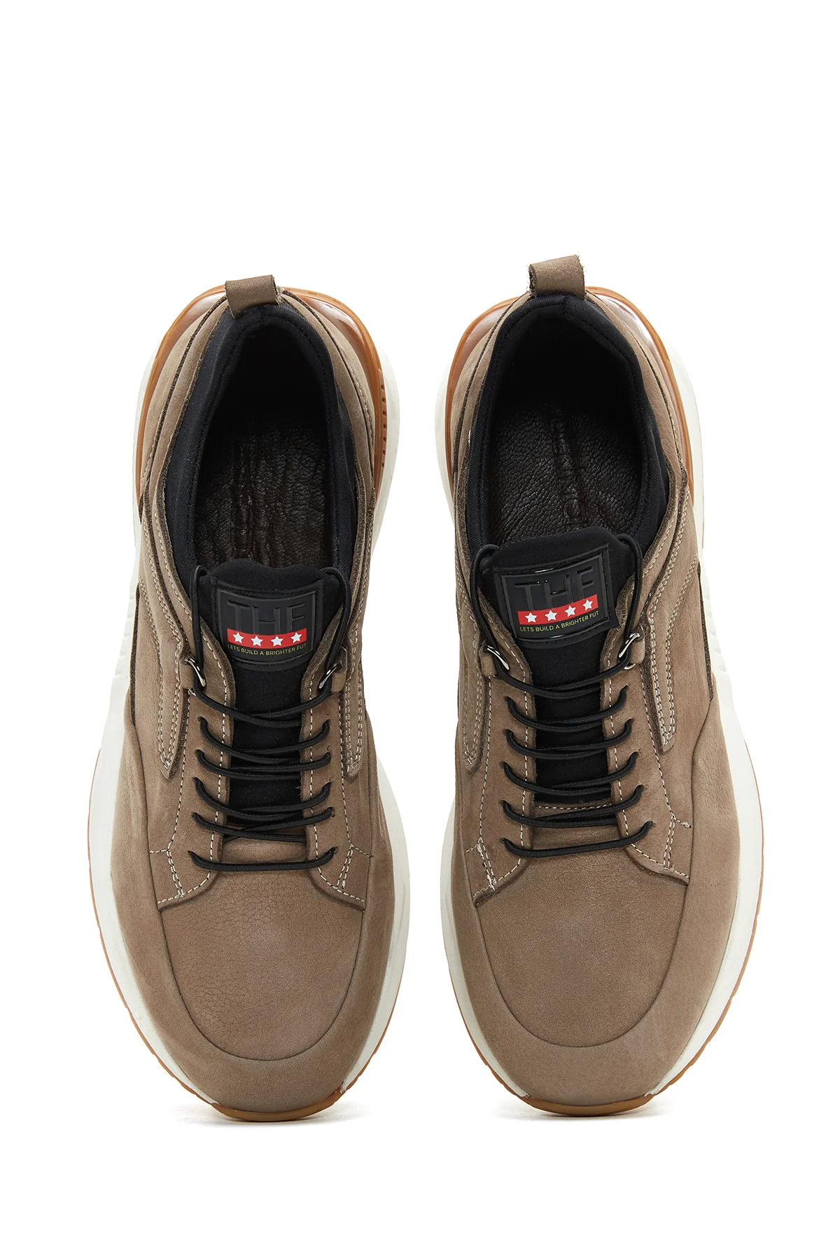 Erkek Nubuk Deri Sneaker - Image 6