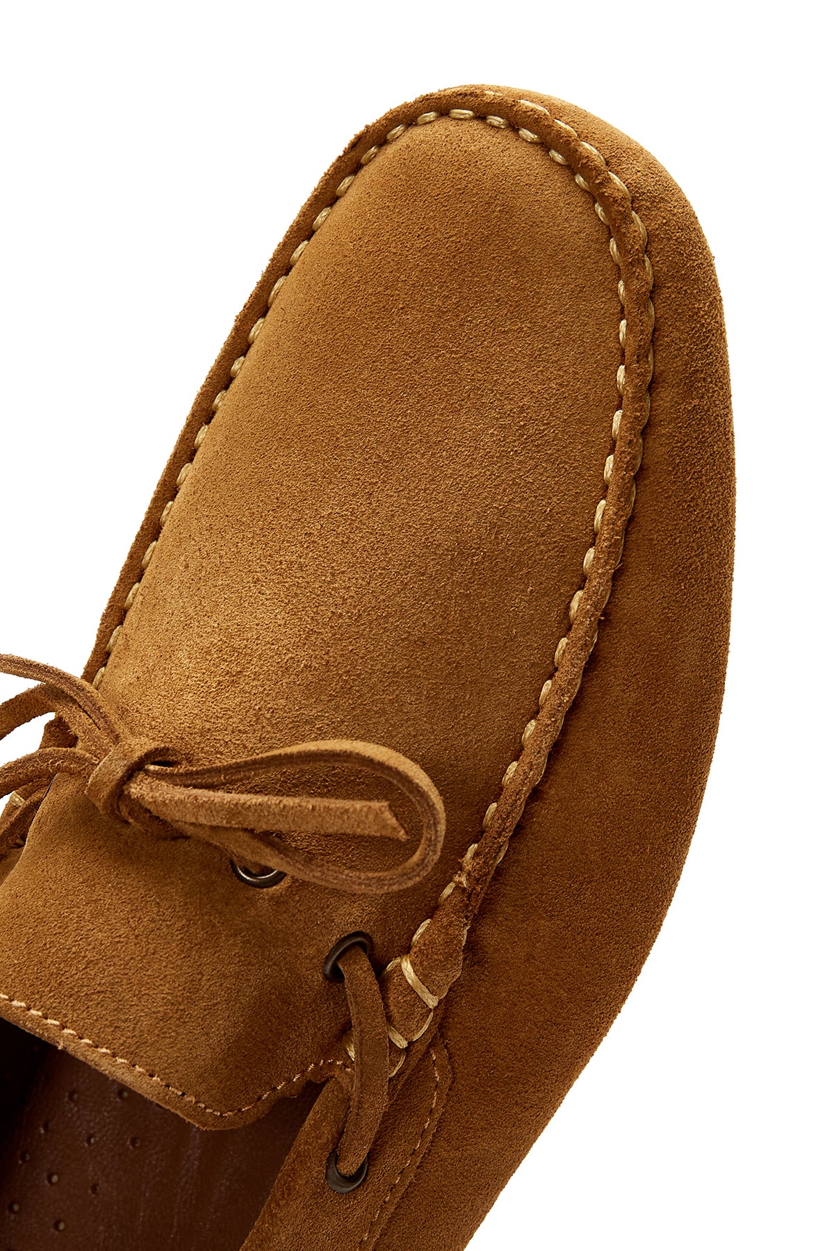 Erkek Sarı Süet Deri Casual Loafer - Image 6