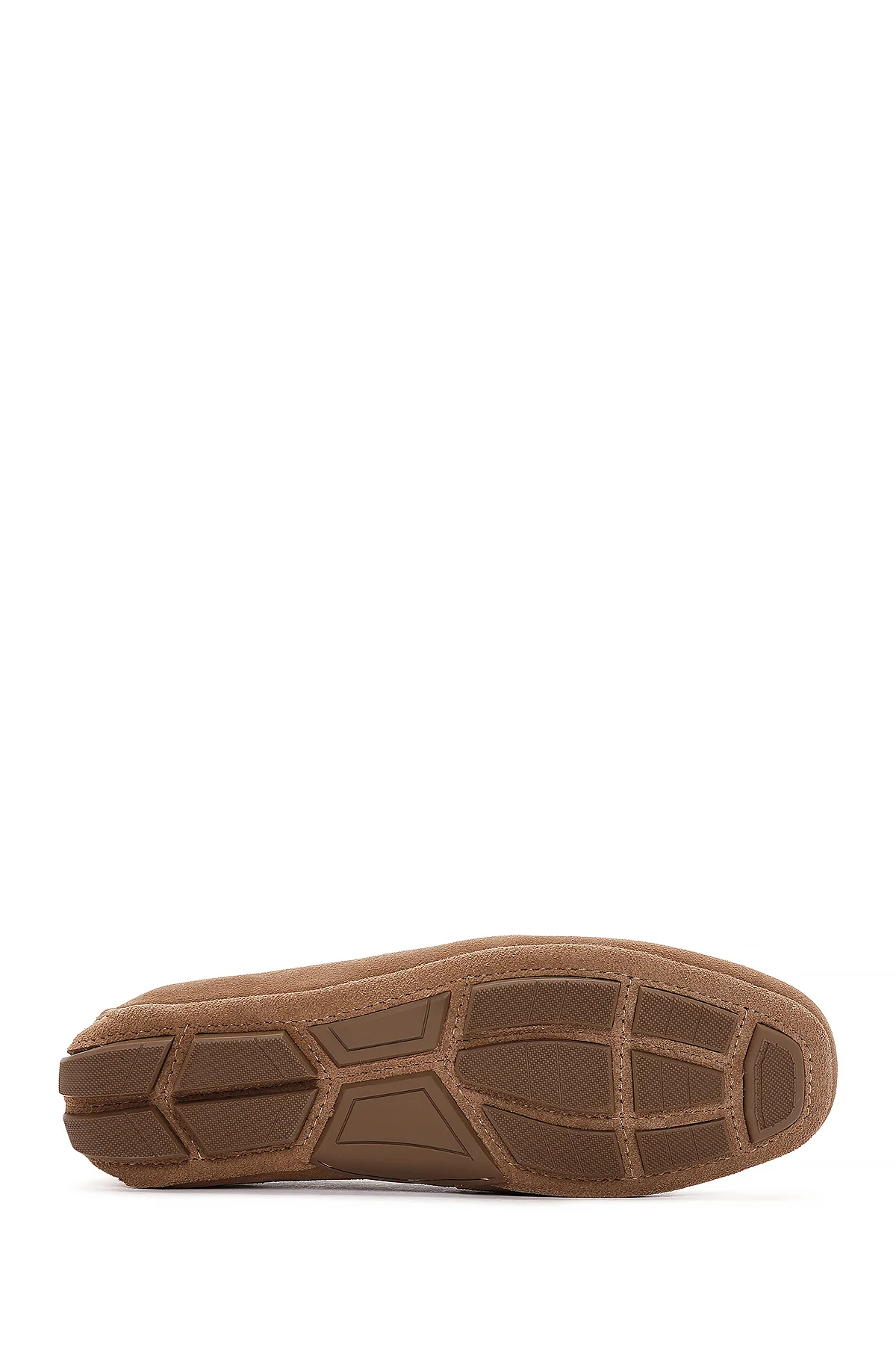 Erkek Sarı Süet Deri Casual Loafer - Image 4