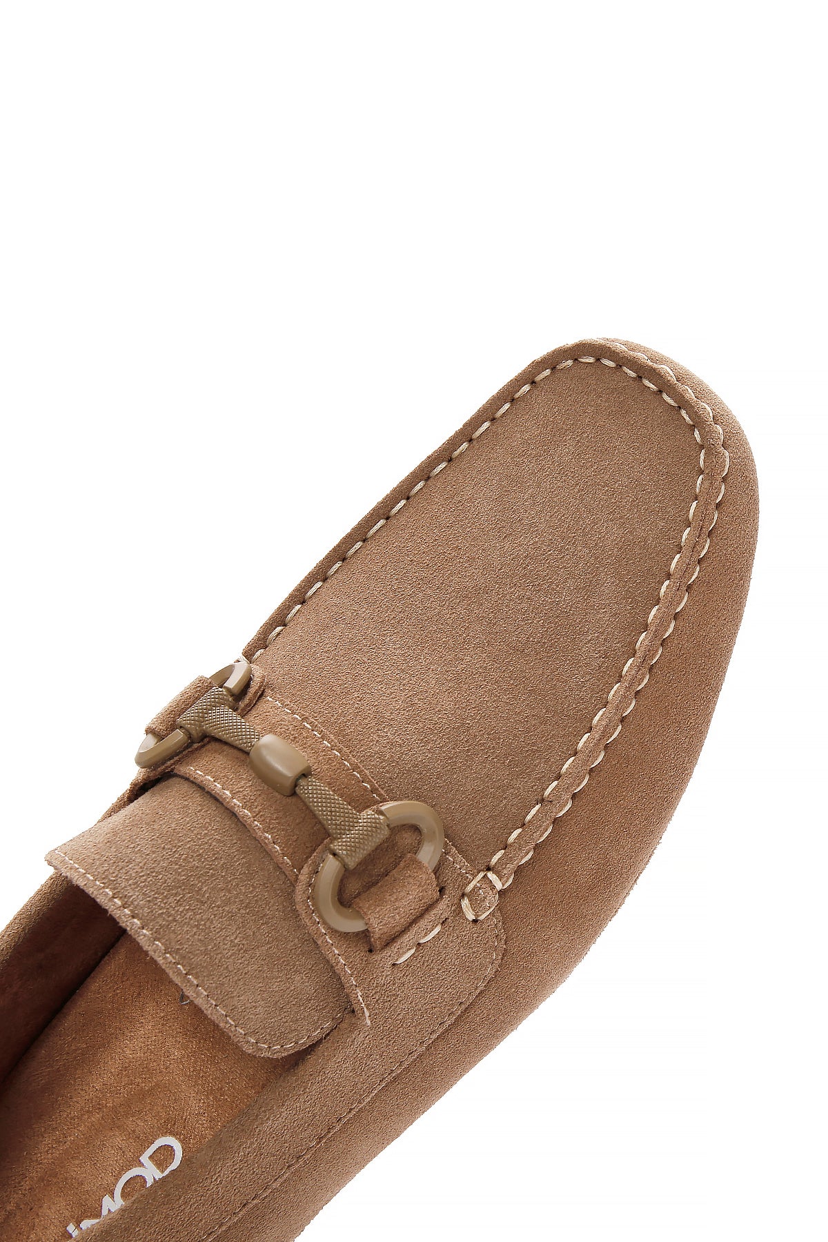 Erkek Sarı Süet Deri Casual Loafer - Image 8