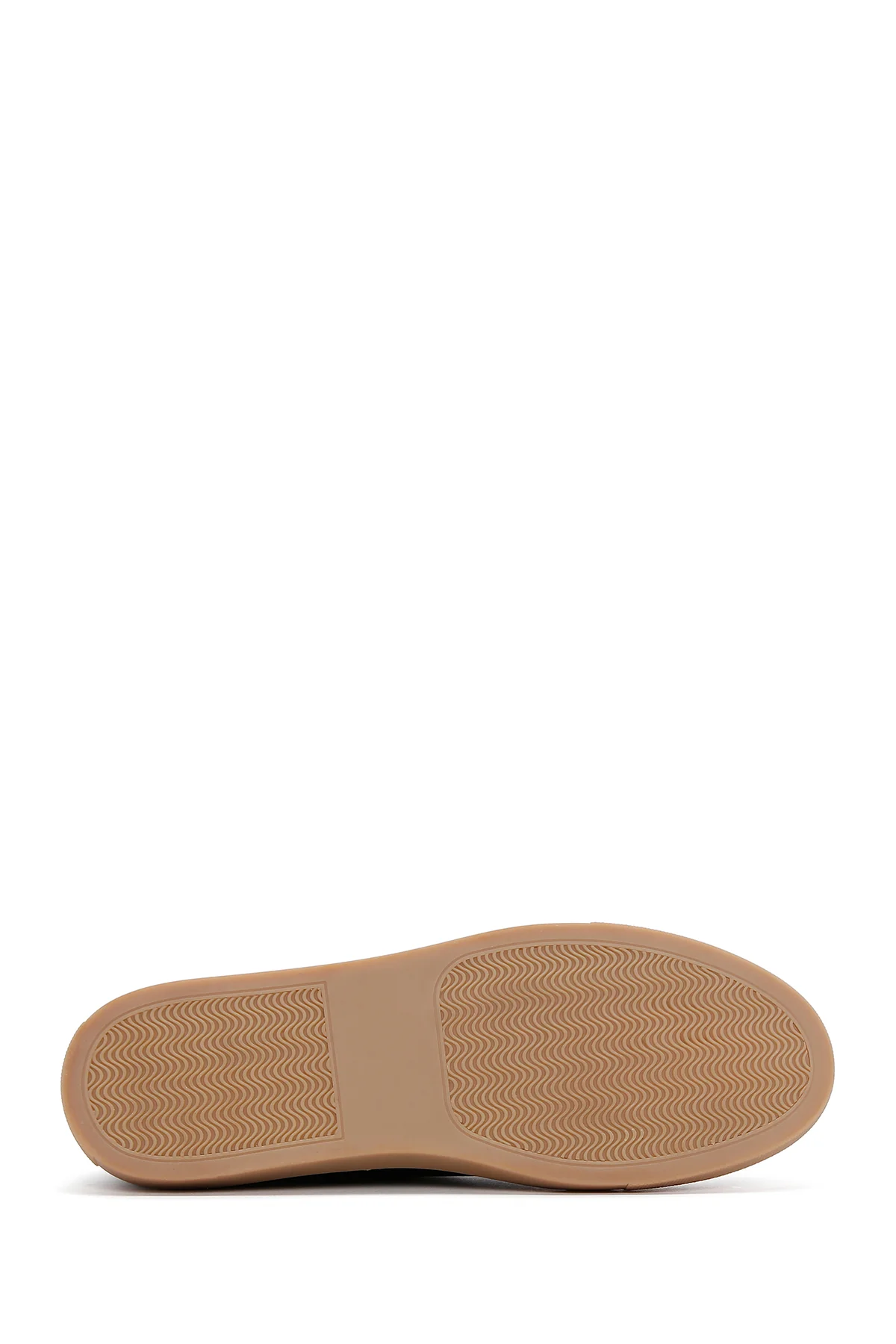 Erkek Siyah Bağcıklı Deri Sneaker - Image 4