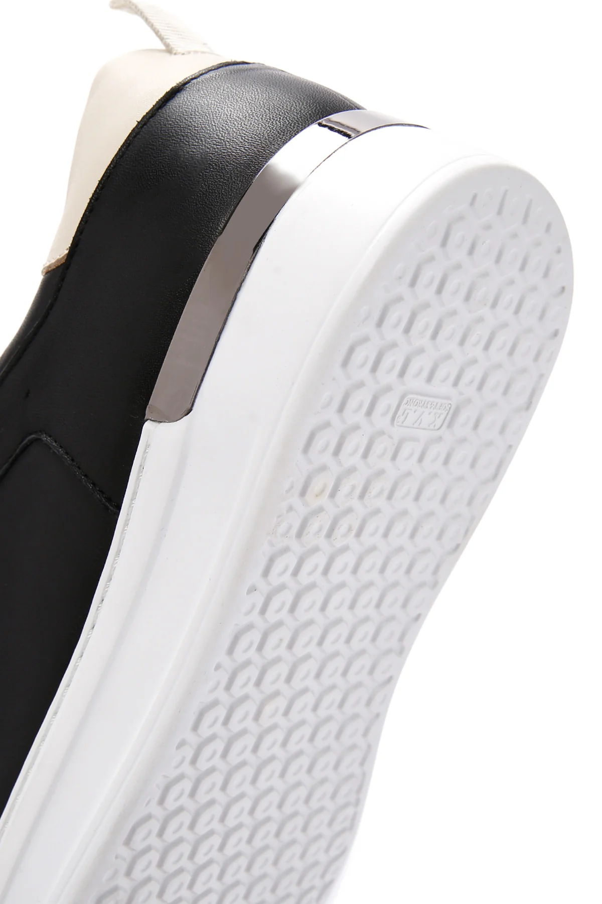 Erkek Siyah Bağcıklı Deri Sneaker - Image 9