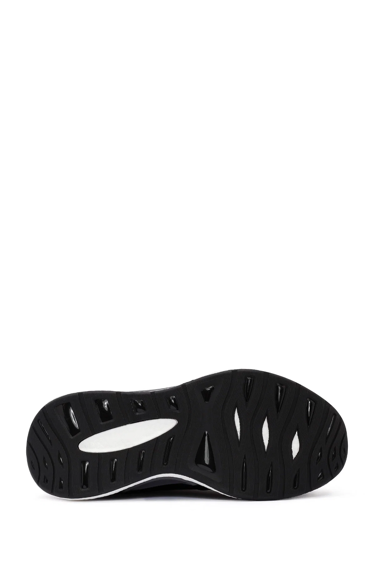 Erkek Siyah Bağcıklı Deri Sneaker - Image 4