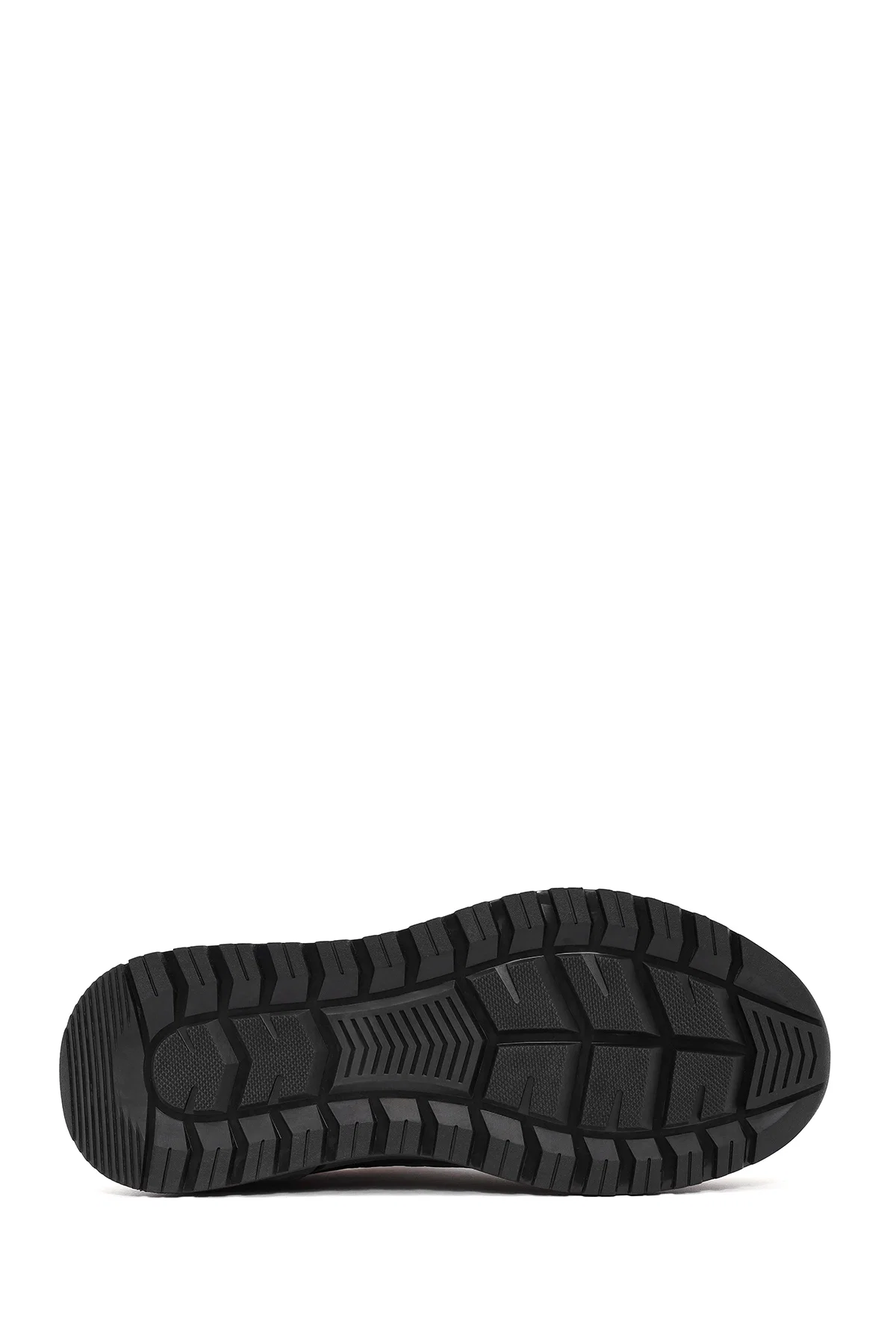 Erkek Siyah Bağcıklı Deri Sneaker - Image 4