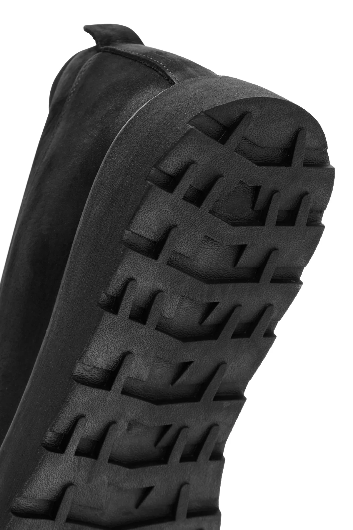 Erkek Siyah Bağcıklı Deri Sneaker - Image 8