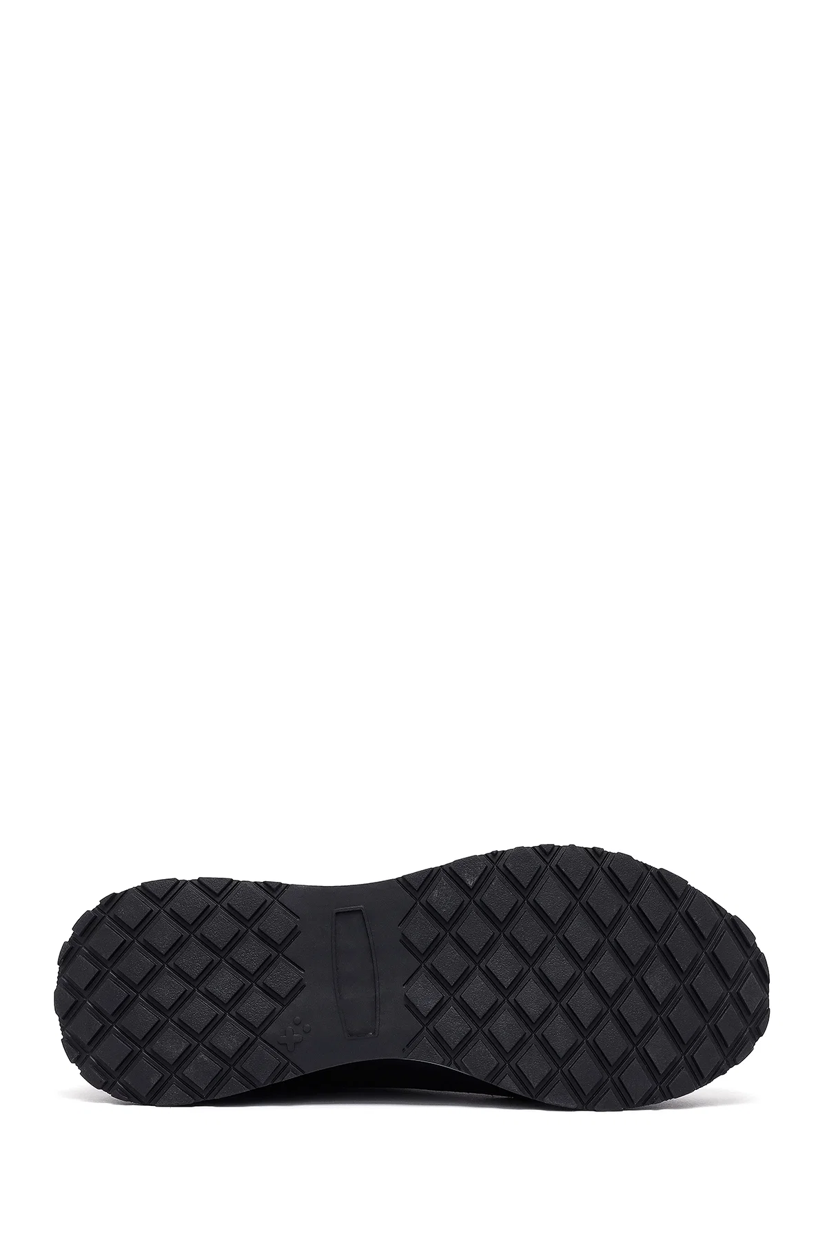 Erkek Siyah Bağcıklı Deri Sneaker - Image 4