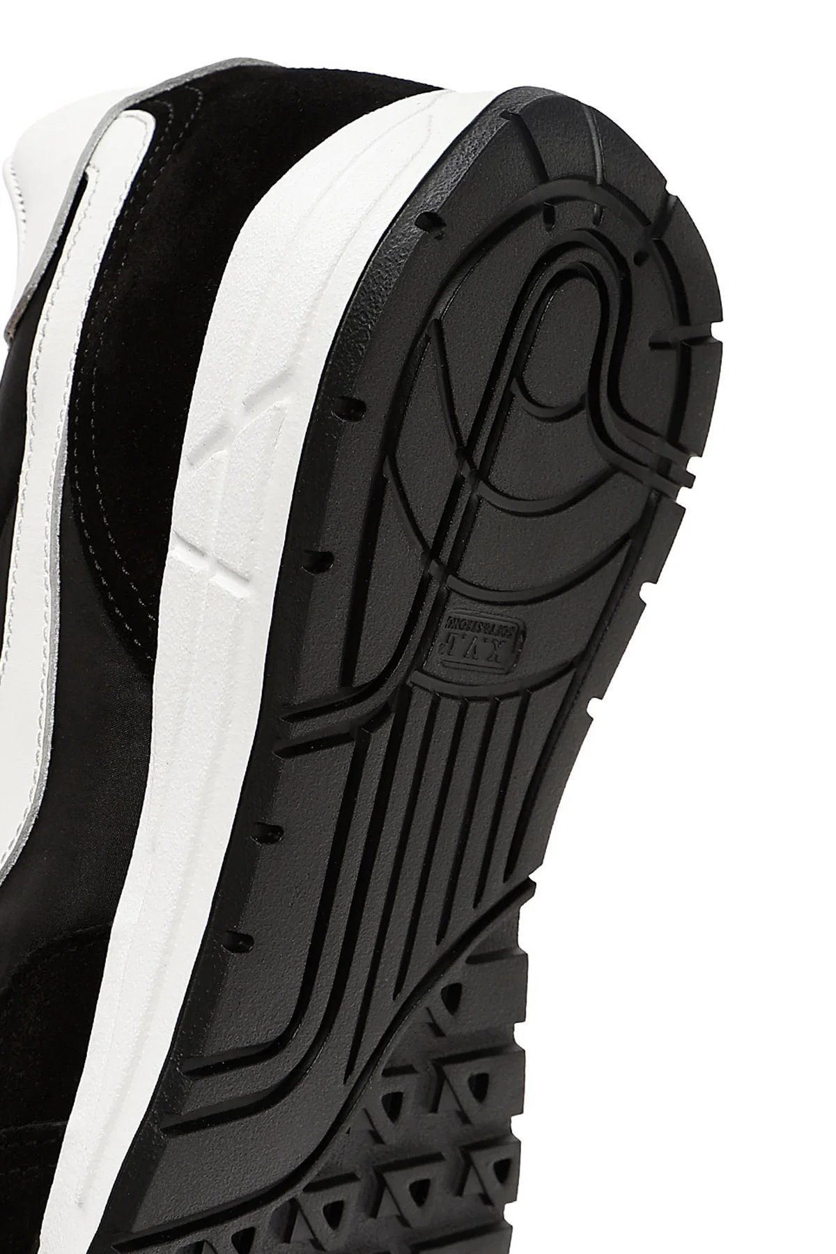 Erkek Siyah Bağcıklı Deri Sneaker - Image 10