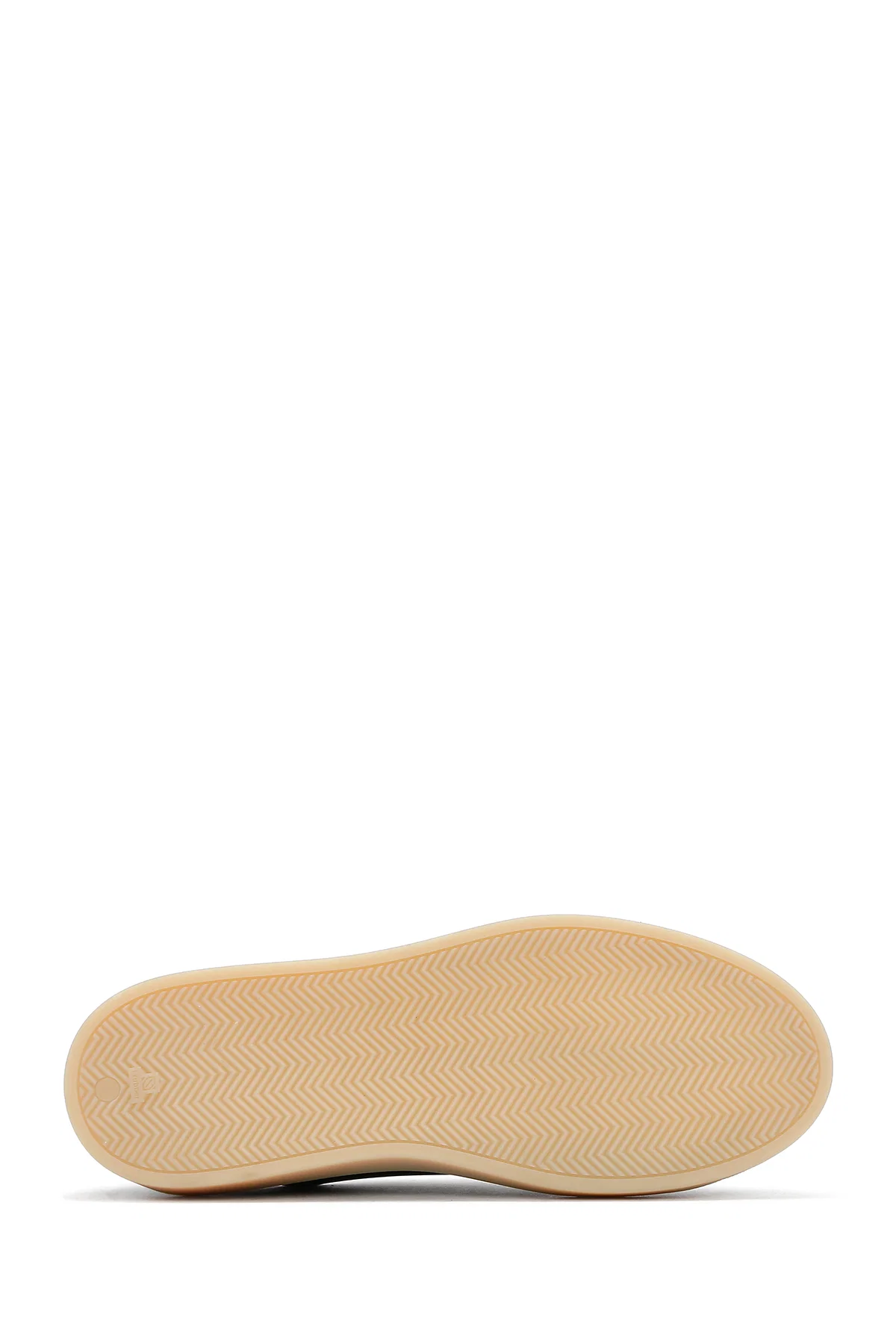 Erkek Siyah Bağcıklı Deri Sneaker - Image 4