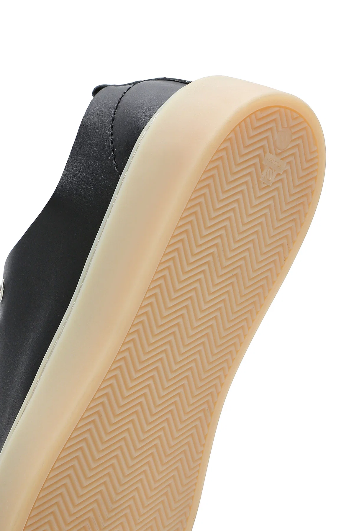 Erkek Siyah Bağcıklı Deri Sneaker - Image 9
