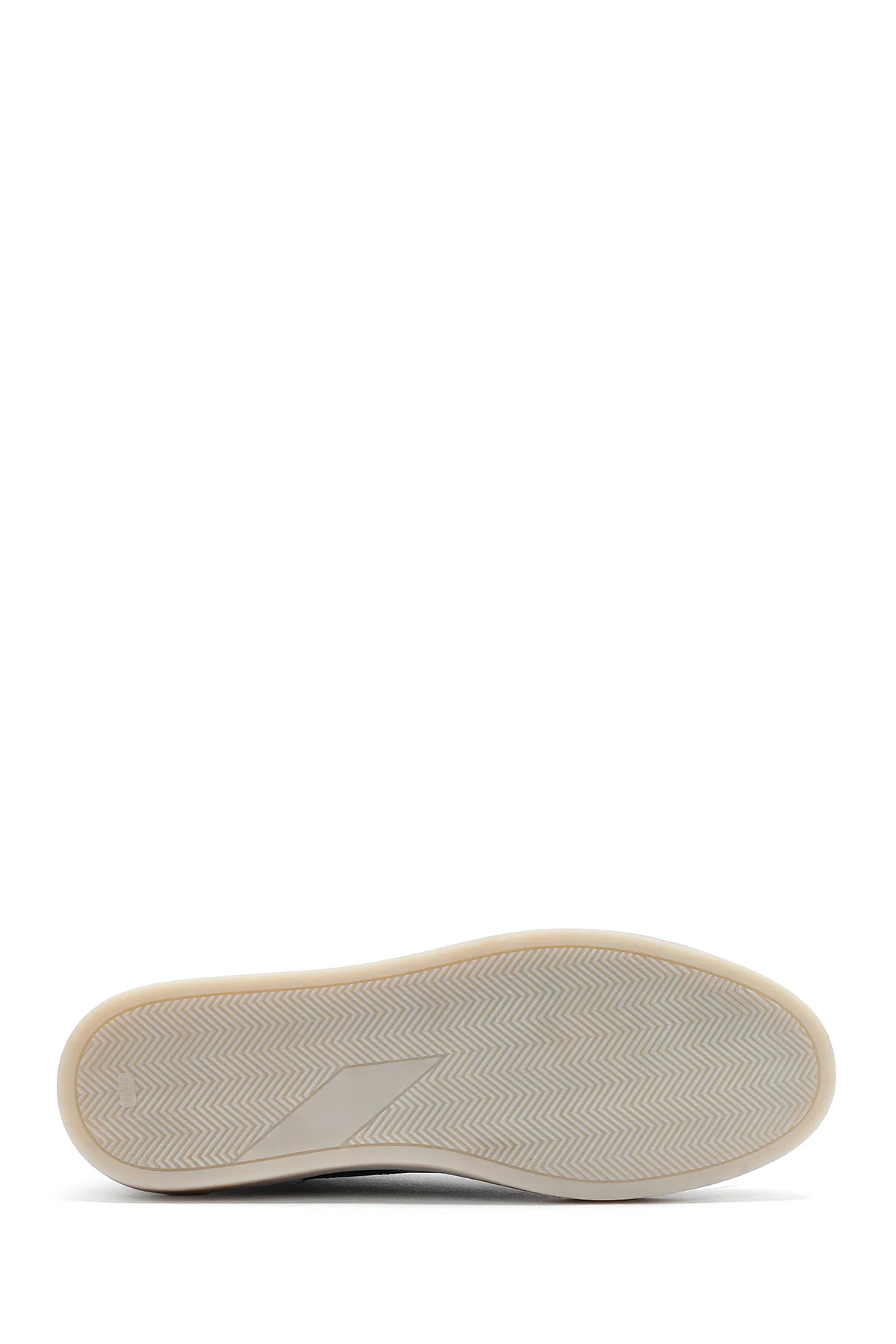 Erkek Siyah Bağcıklı Deri Sneaker - Image 4