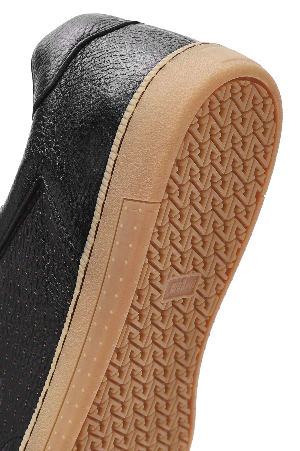 Erkek Siyah Bağcıklı Deri Sneaker - Image 10