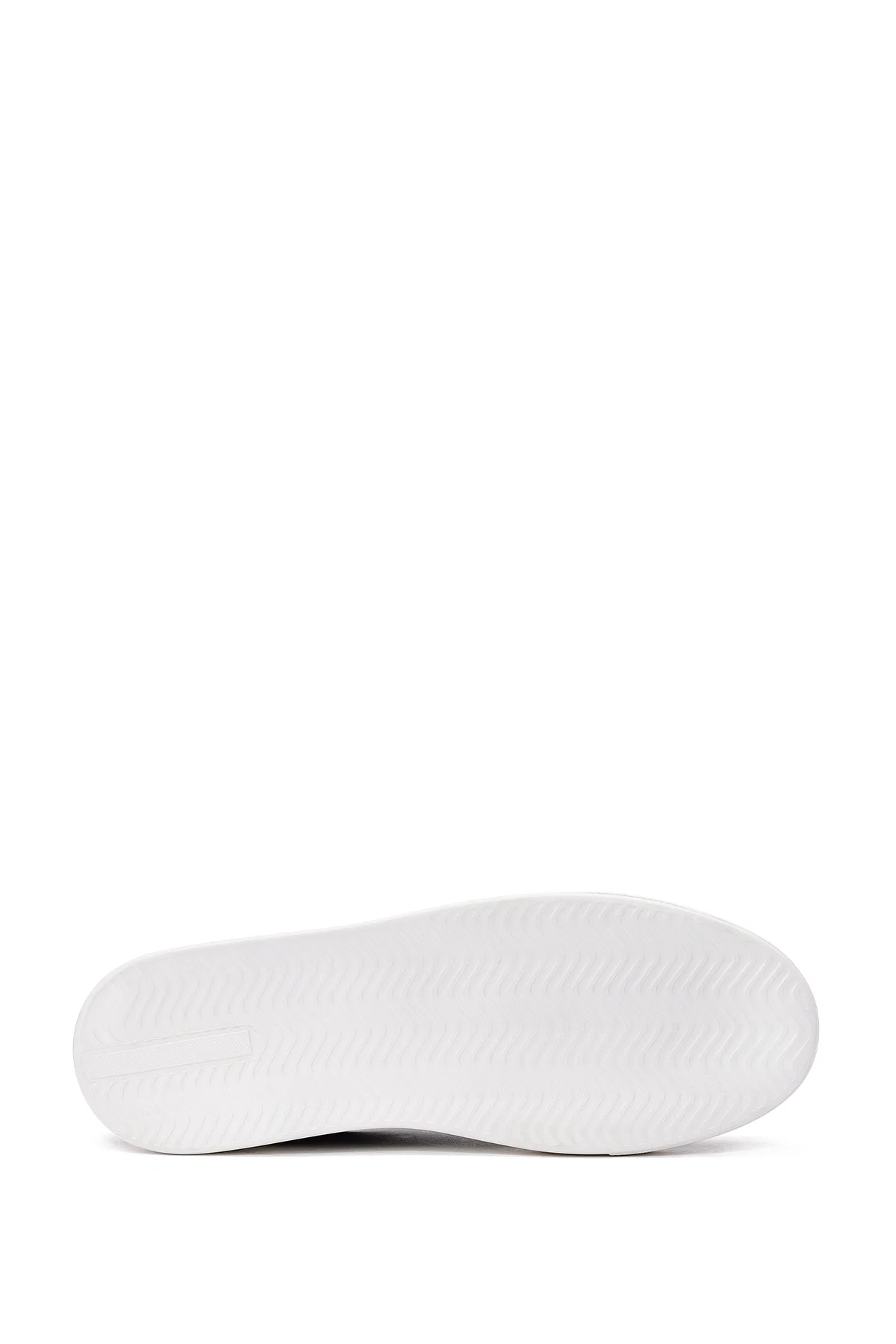Erkek Siyah Bağcıklı Deri Sneaker - Image 4