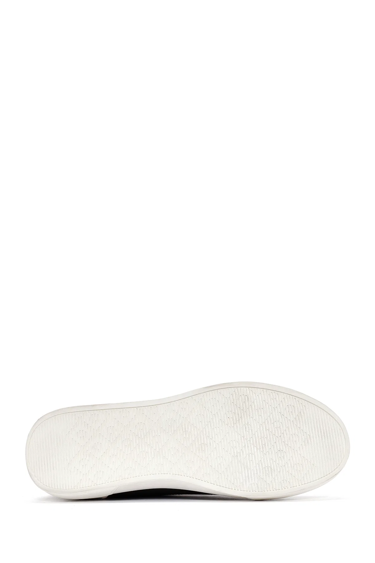 Erkek Siyah Bağcıklı Deri Sneaker - Image 4