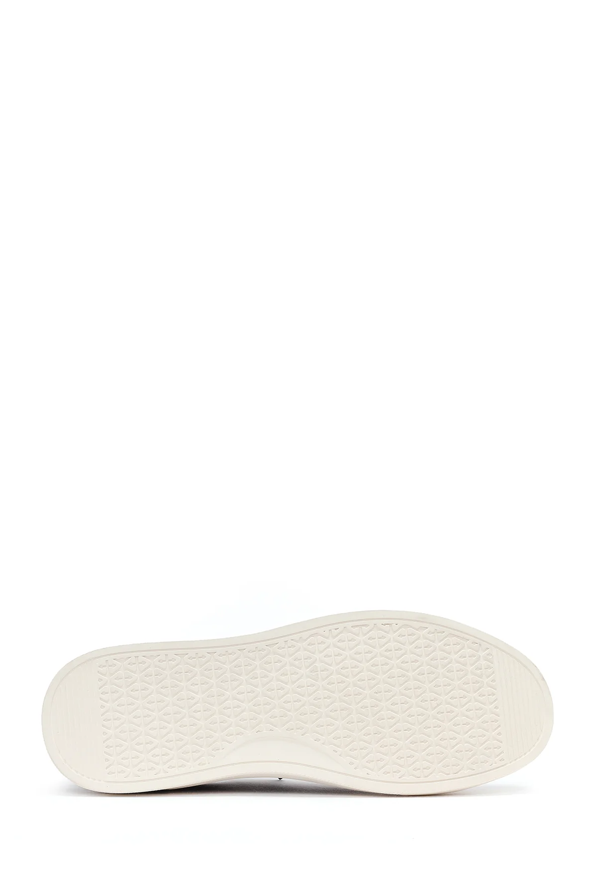 Erkek Siyah Bağcıklı Deri Sneaker - Image 6