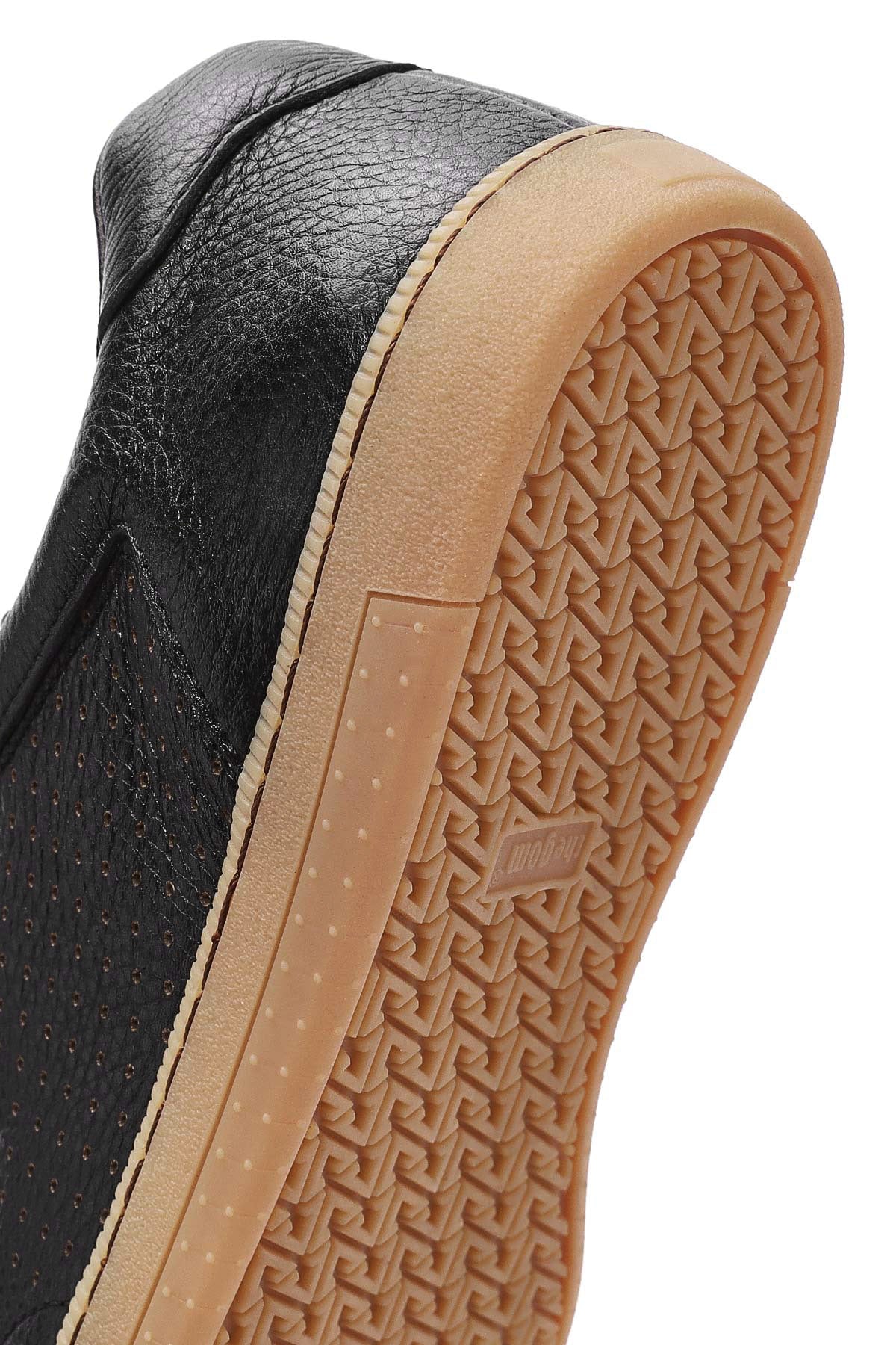 Erkek Siyah Bağcıklı Deri Sneaker - Image 11
